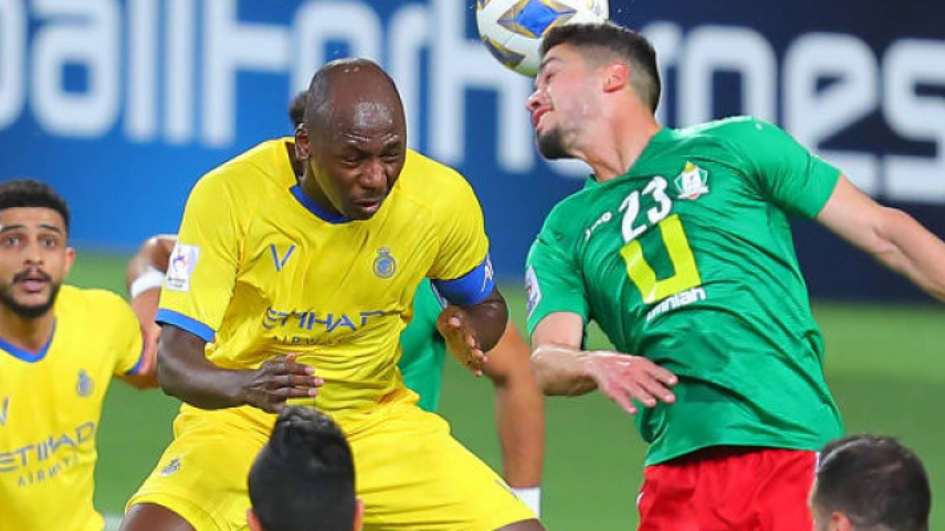 جانب من المباراة