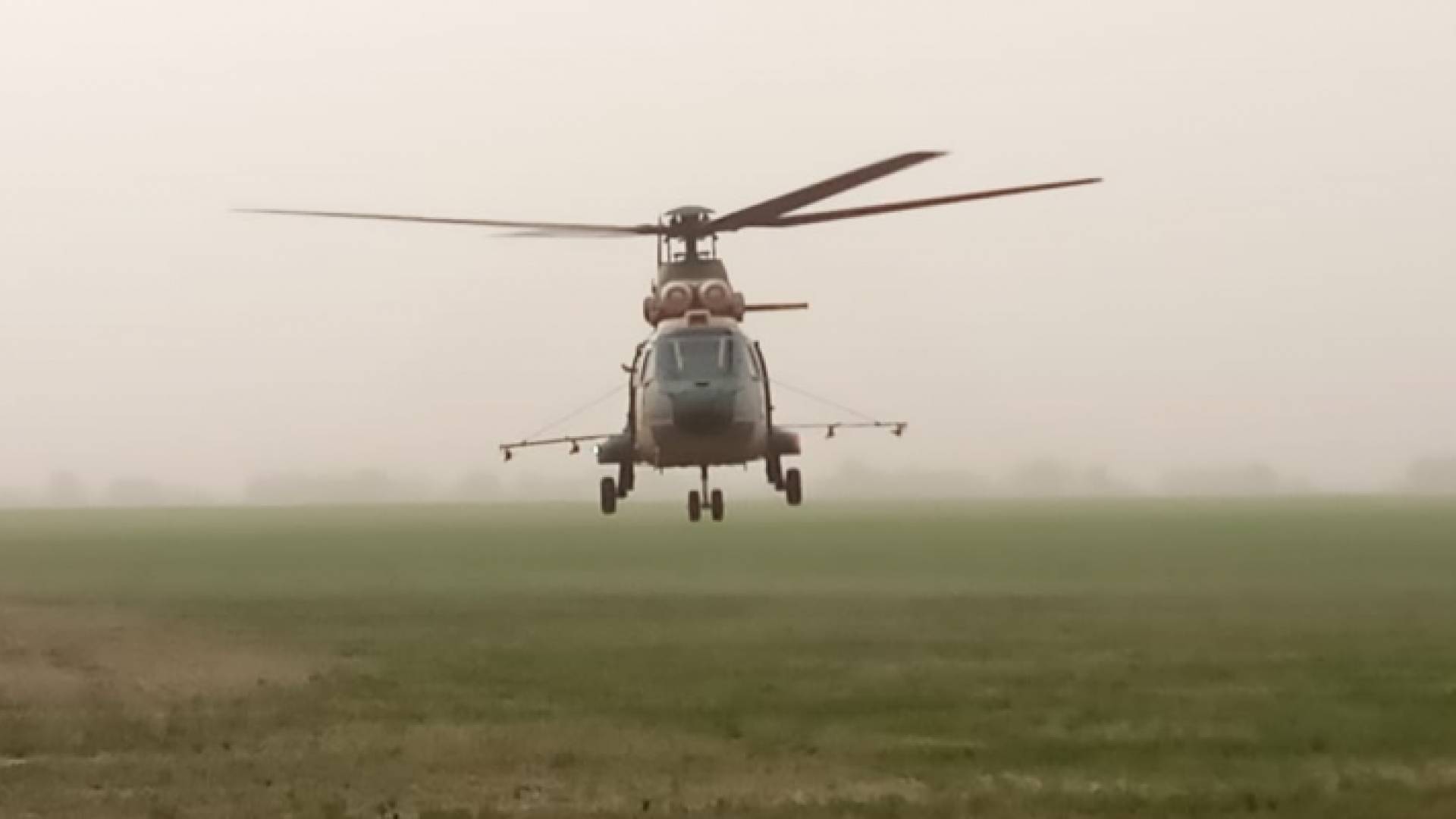 تم القضاء على الجراد بمساندة من سلاح الجوي