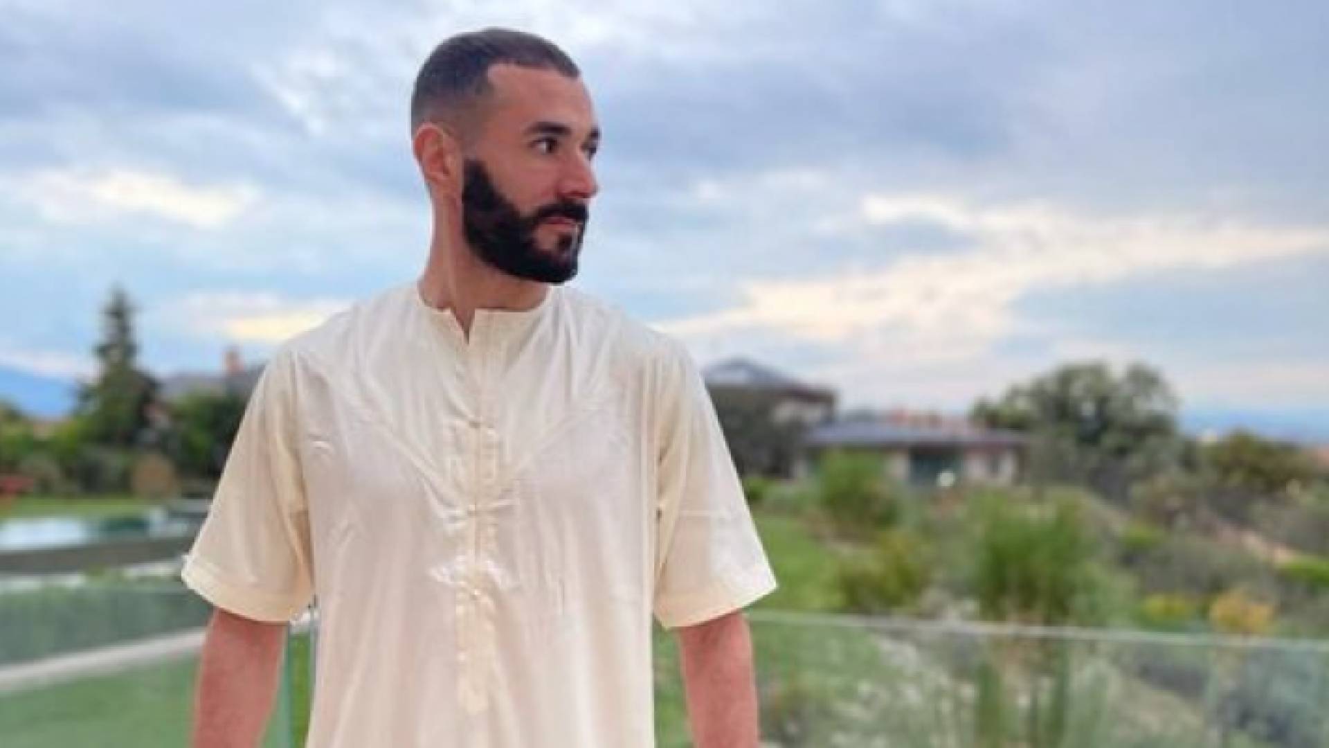 نجم ريال مدريد كريم بنزيما