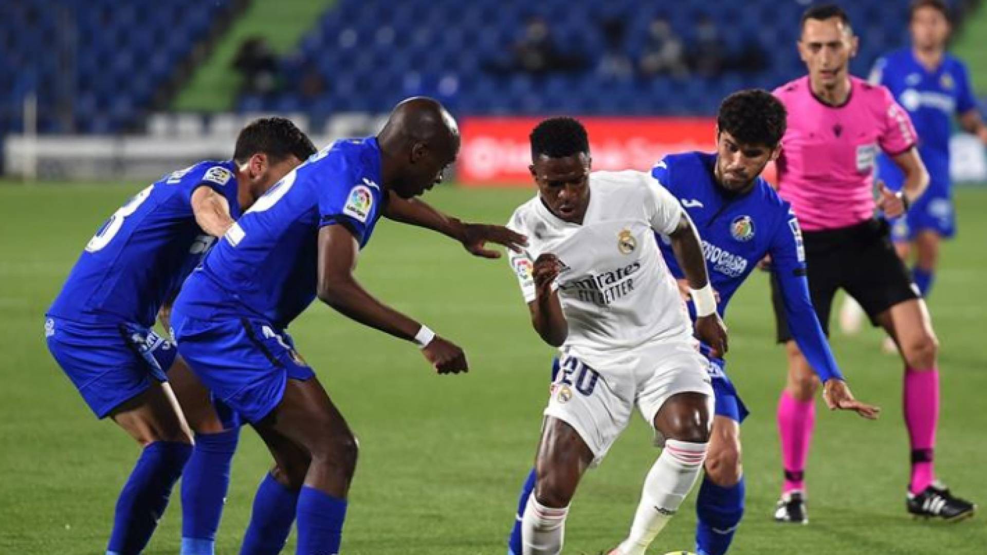 جانب من المباراة