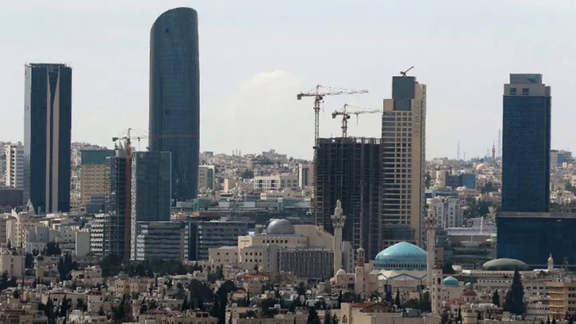 صورة عامة للعاصمة عمان