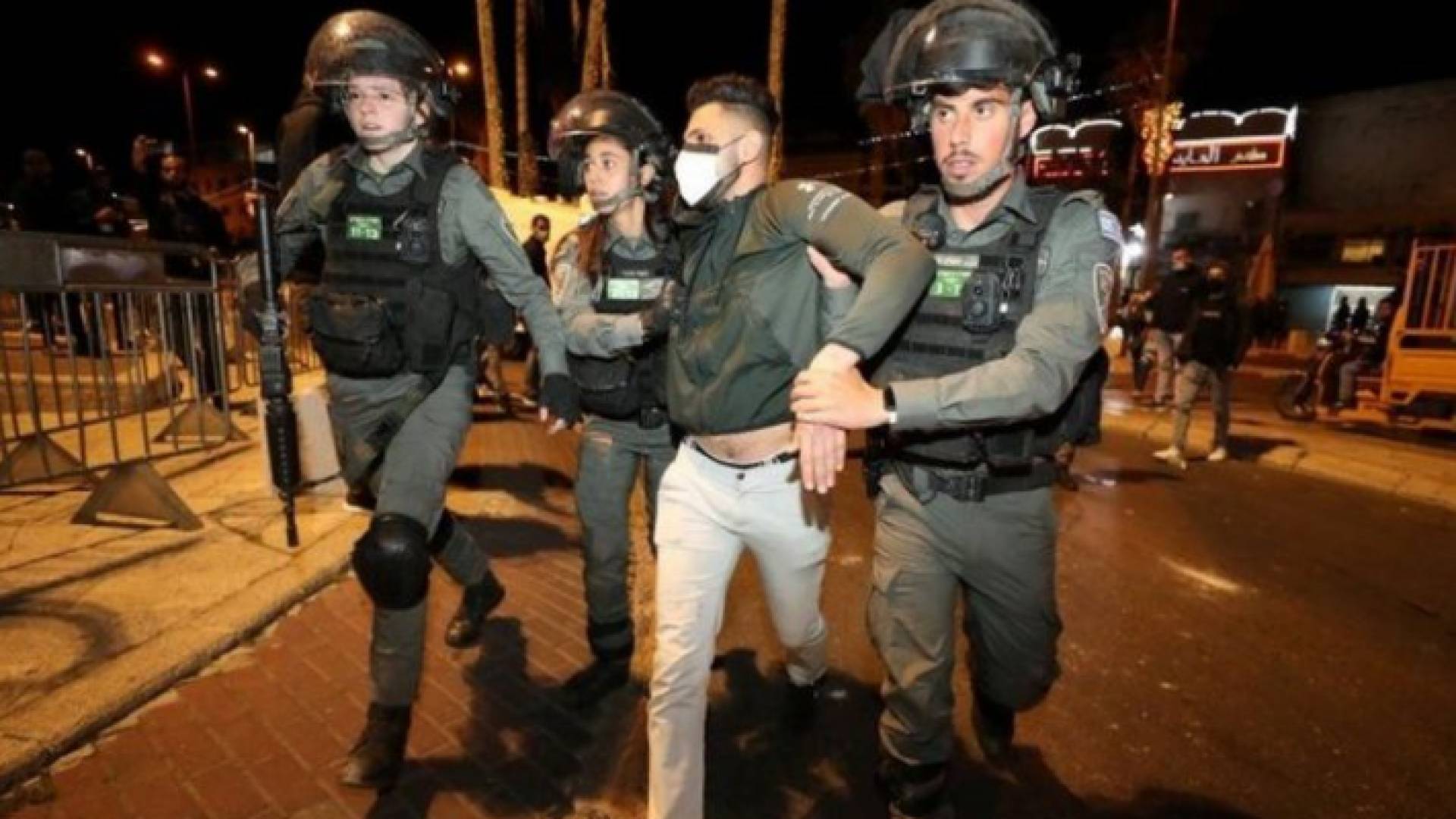 جانب من الاحداث التي شهدتها القدس