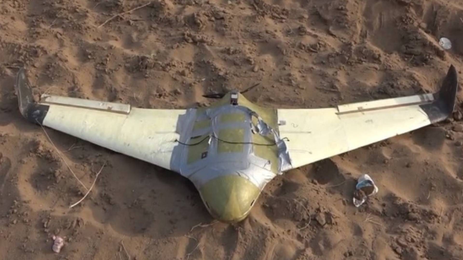 طائرة مسيرة مفخخة أطلقتها ميليشيات الحوثي باتجاه السعودية - أرشيفية