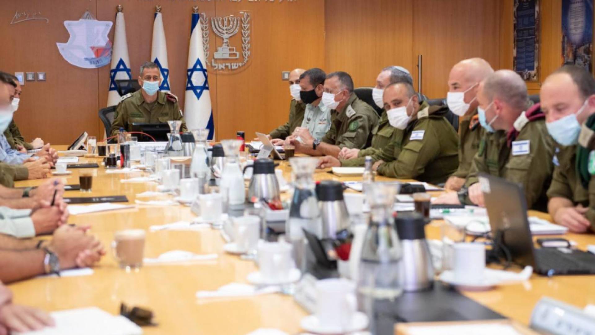 اجتماع لقيادة جيش الاحتلال الإسرائيلي - أرشيفية
