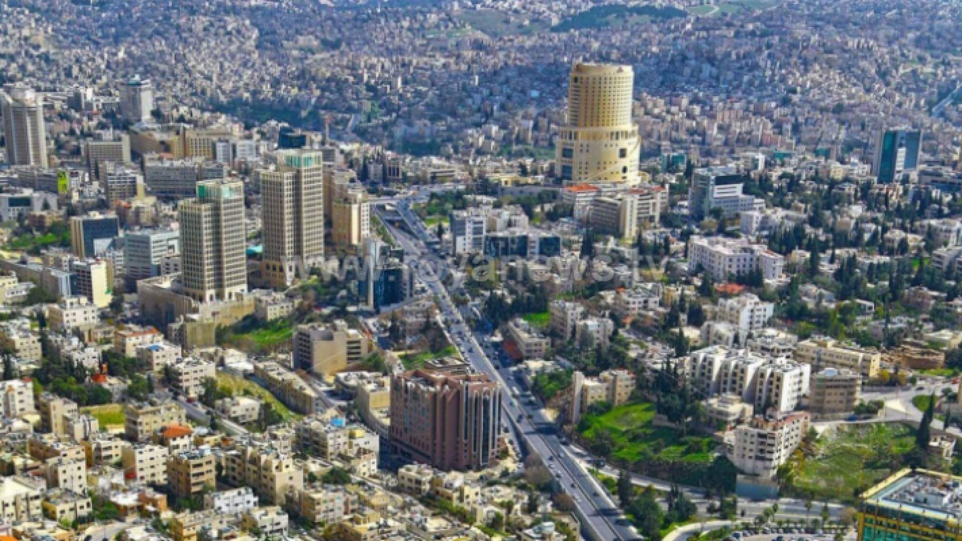 صورة عامة للعاصمة عمان