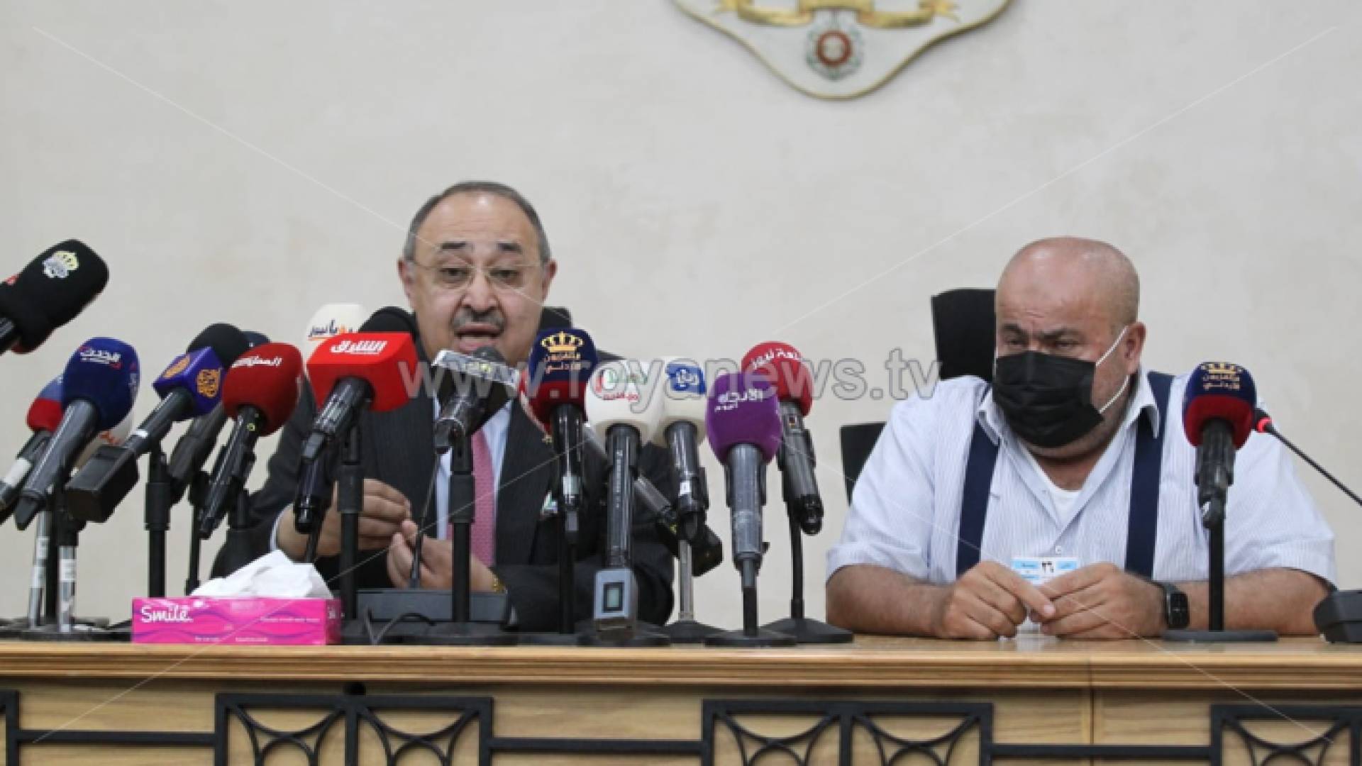 مؤتمر صحفي النائب عطية والوزير دودين