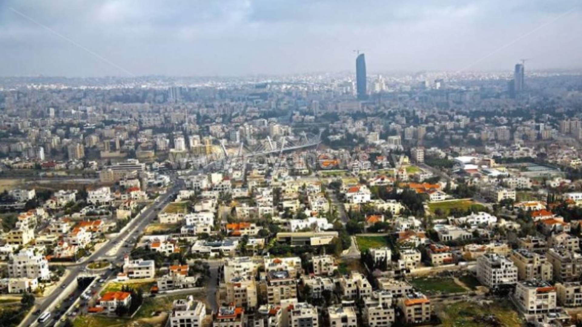 صورة عامة للعاصمة عمان