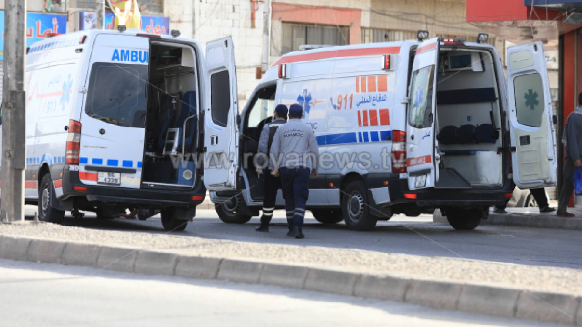 كوادر الدفاع المدني - ارشيفية