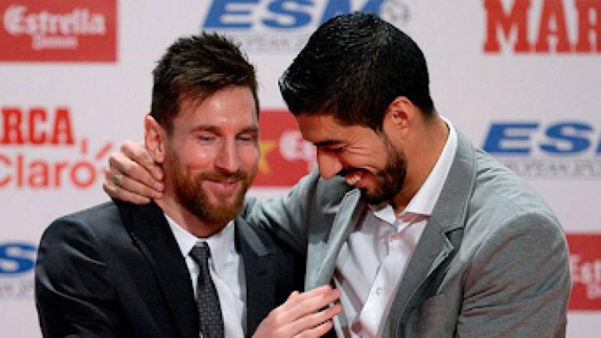 سواريز وميسي