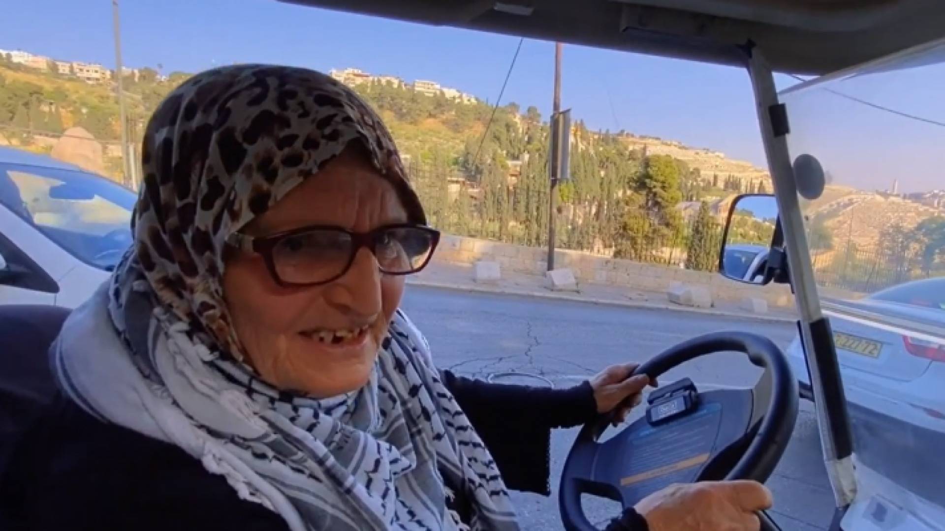 المسنة الفلسطينية