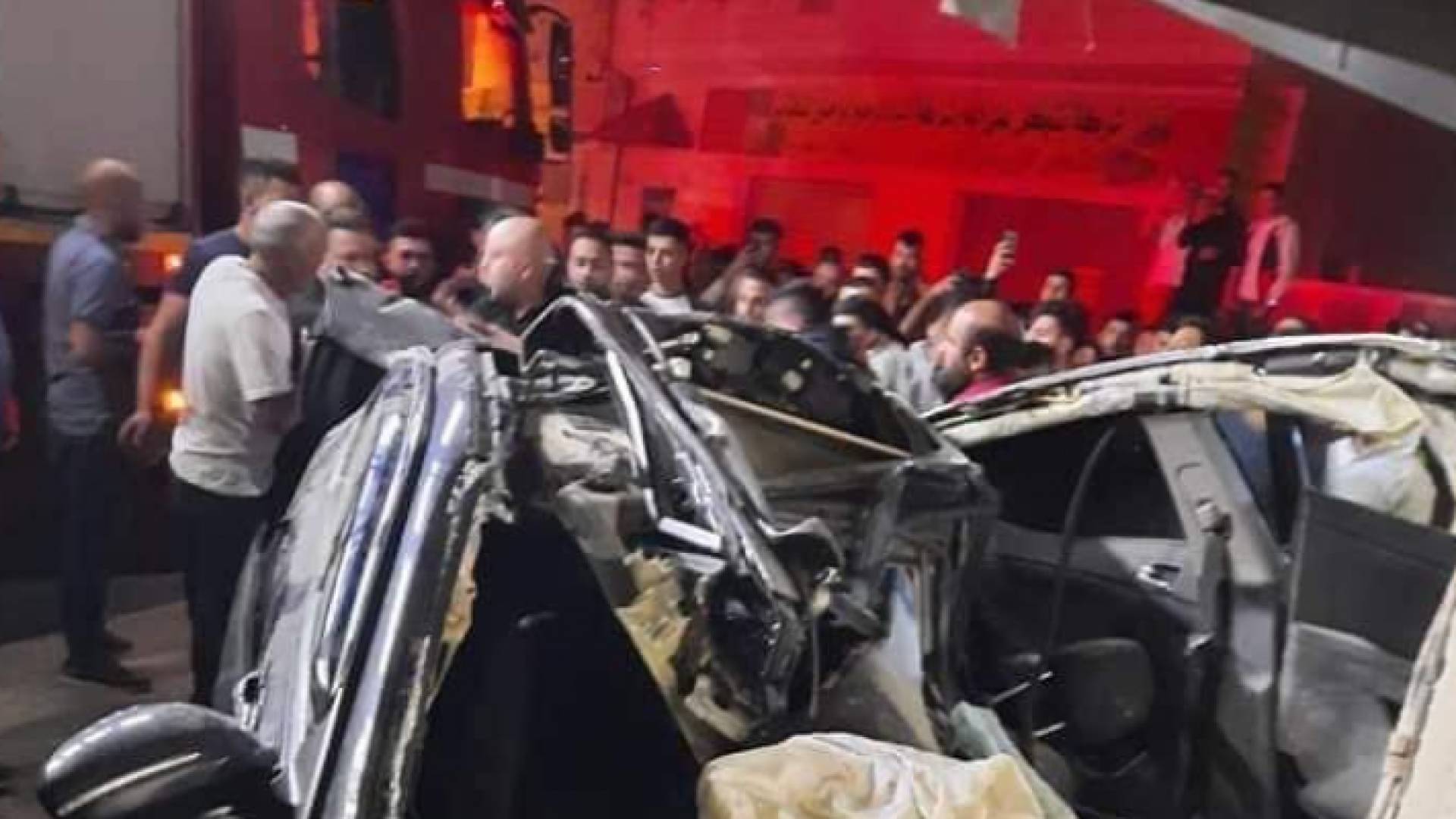 جانب من منطقة وقوع الحادث