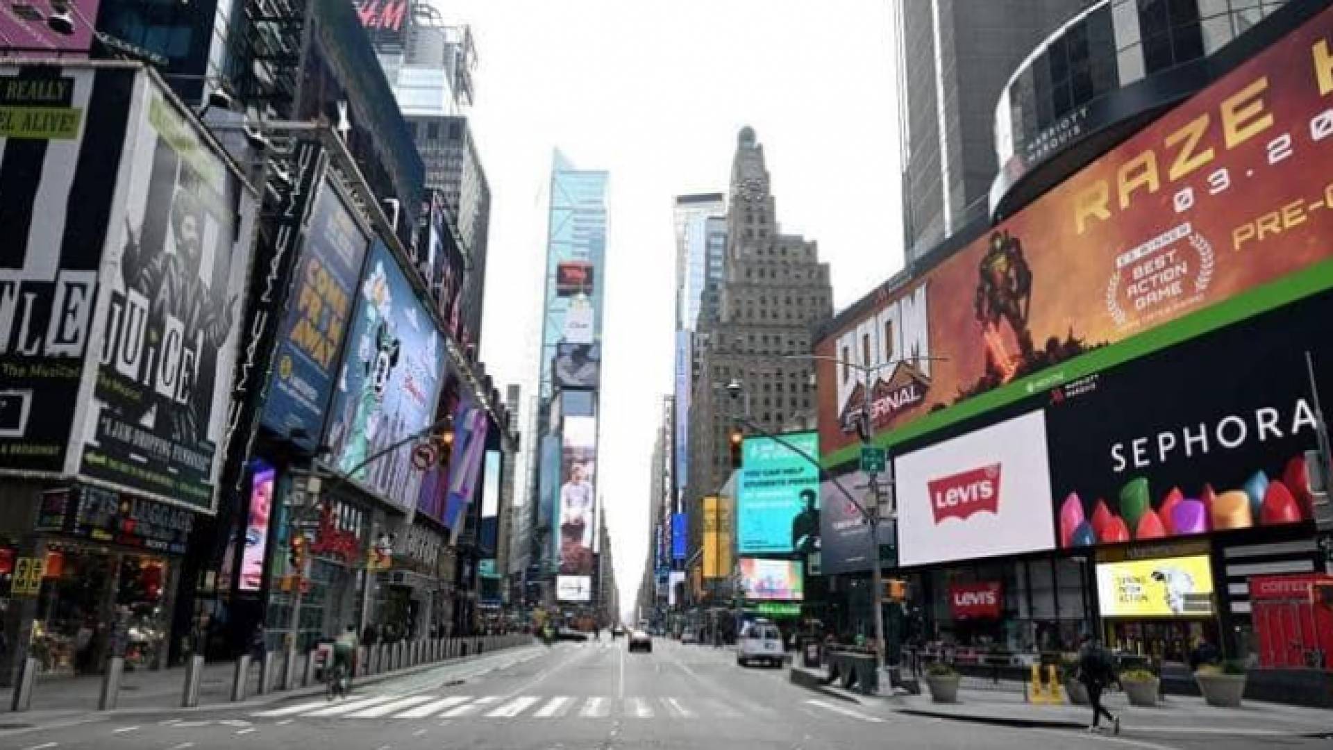 مدينة نيويورك في أثناء جائحة كورونا - أرشيفية