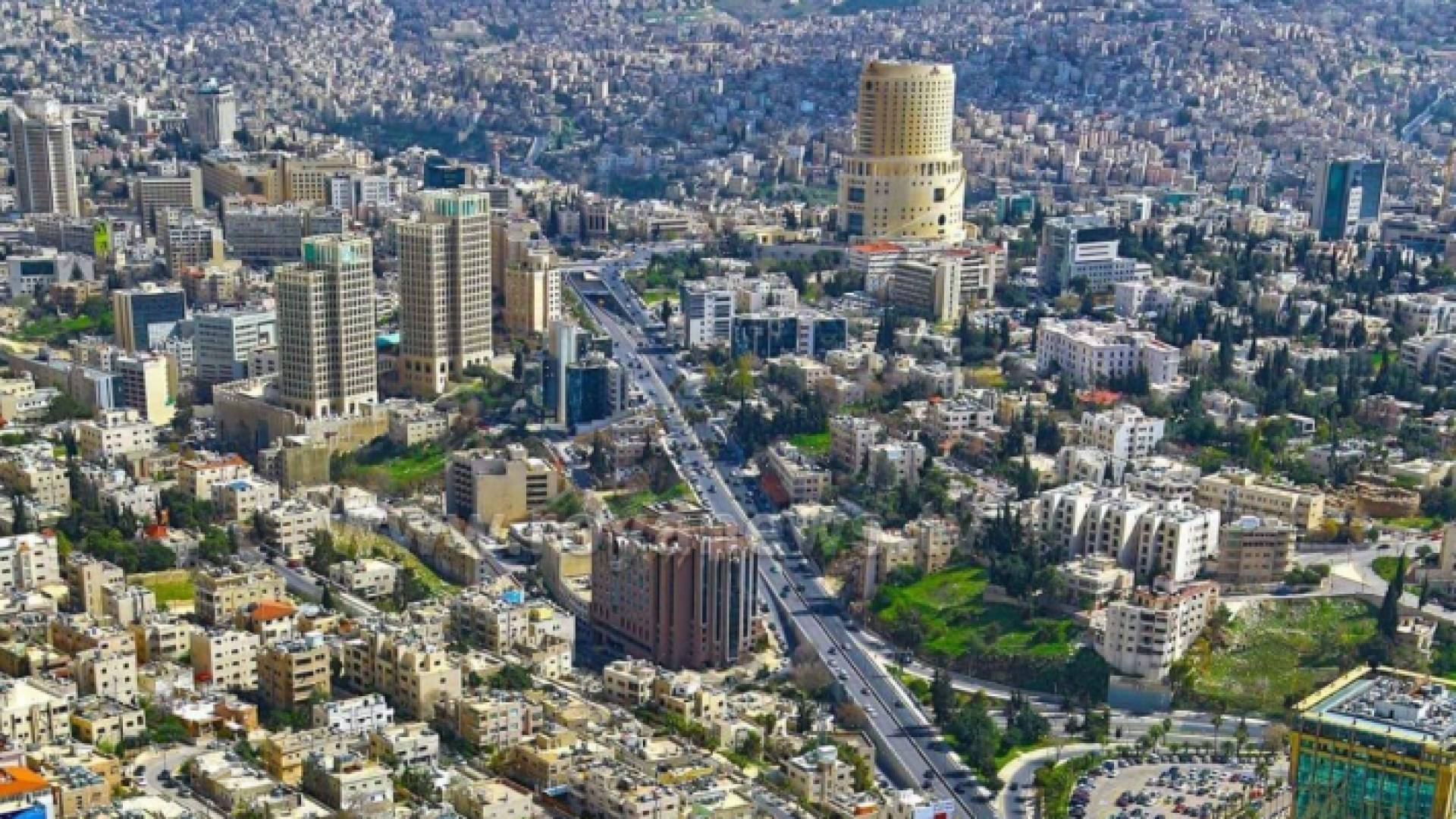 صورة عامة للعاصمة عمان