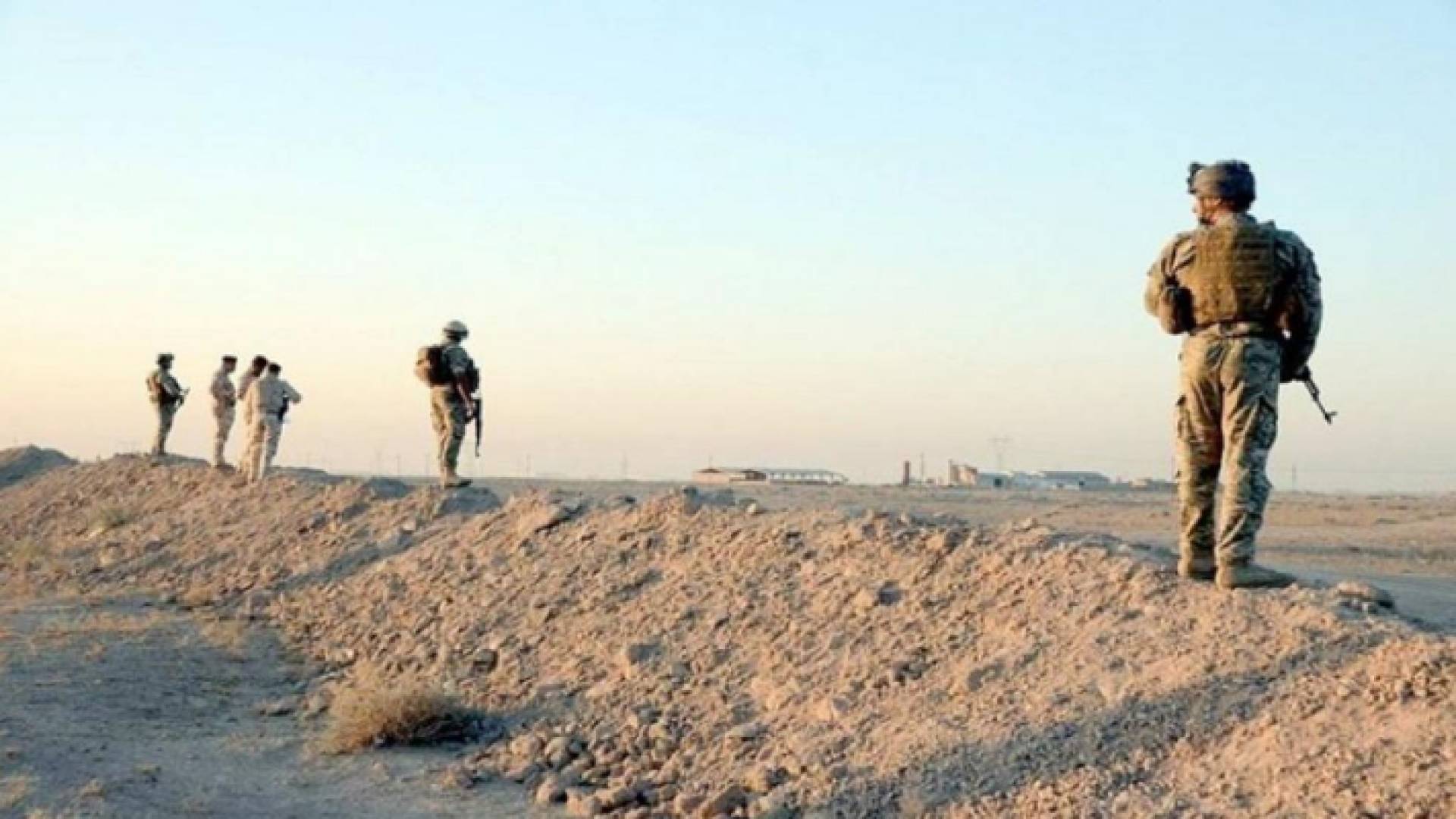 جنود من حرس الحدود الأردني في إحدى المناطق الحدودية - أرشيفية