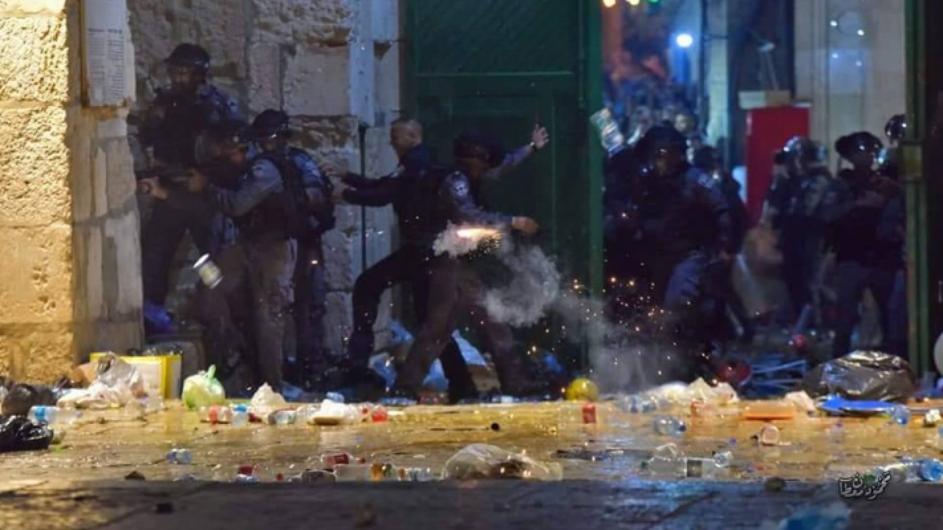 من المواجهات في القدس