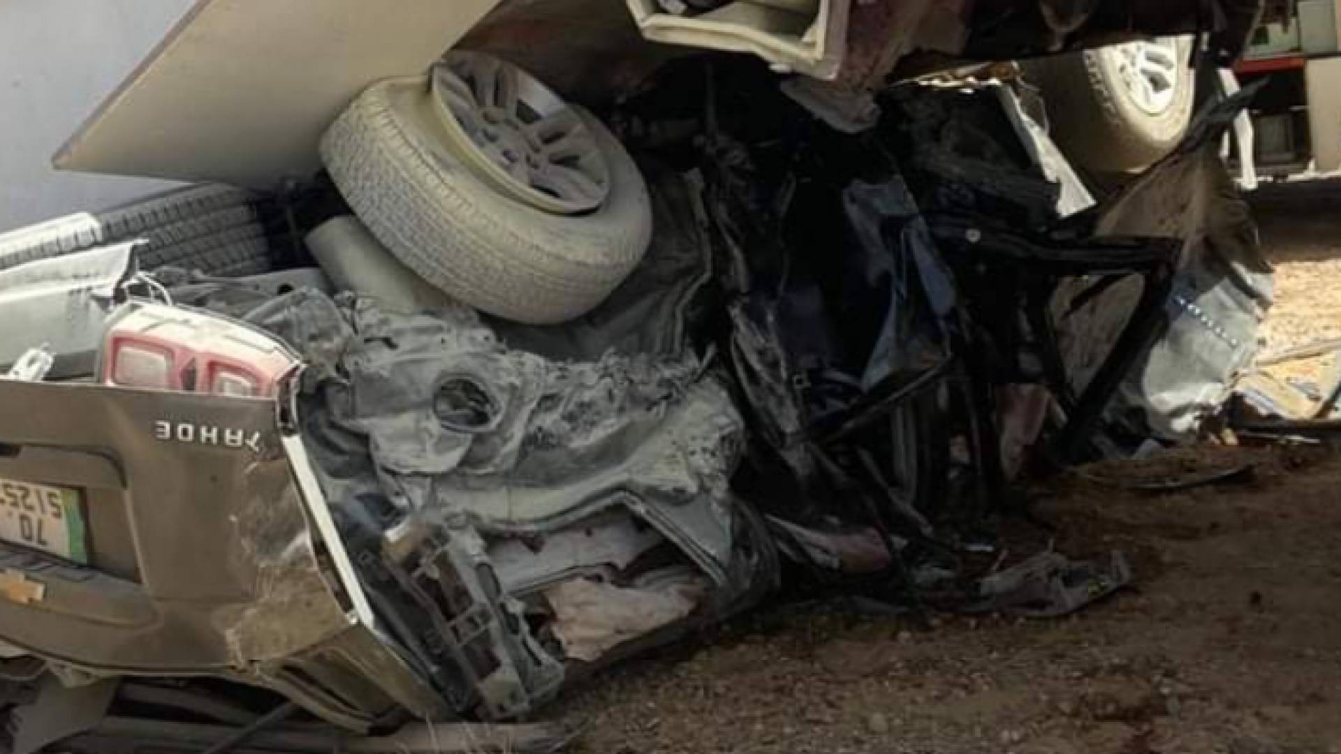 من الحادث في منطقة البادية الوسطى