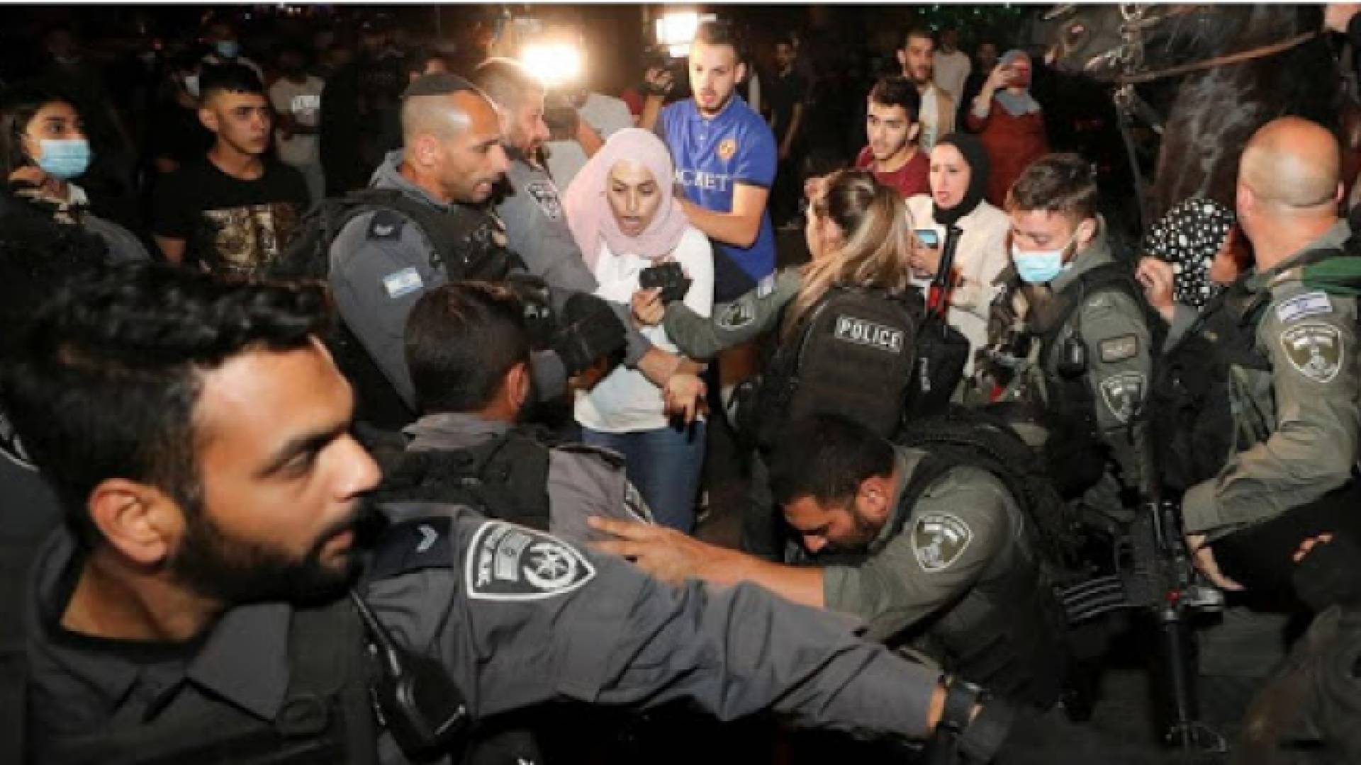 مواجهات الفلسطينيين مع شرطة الاحتلال في القدس