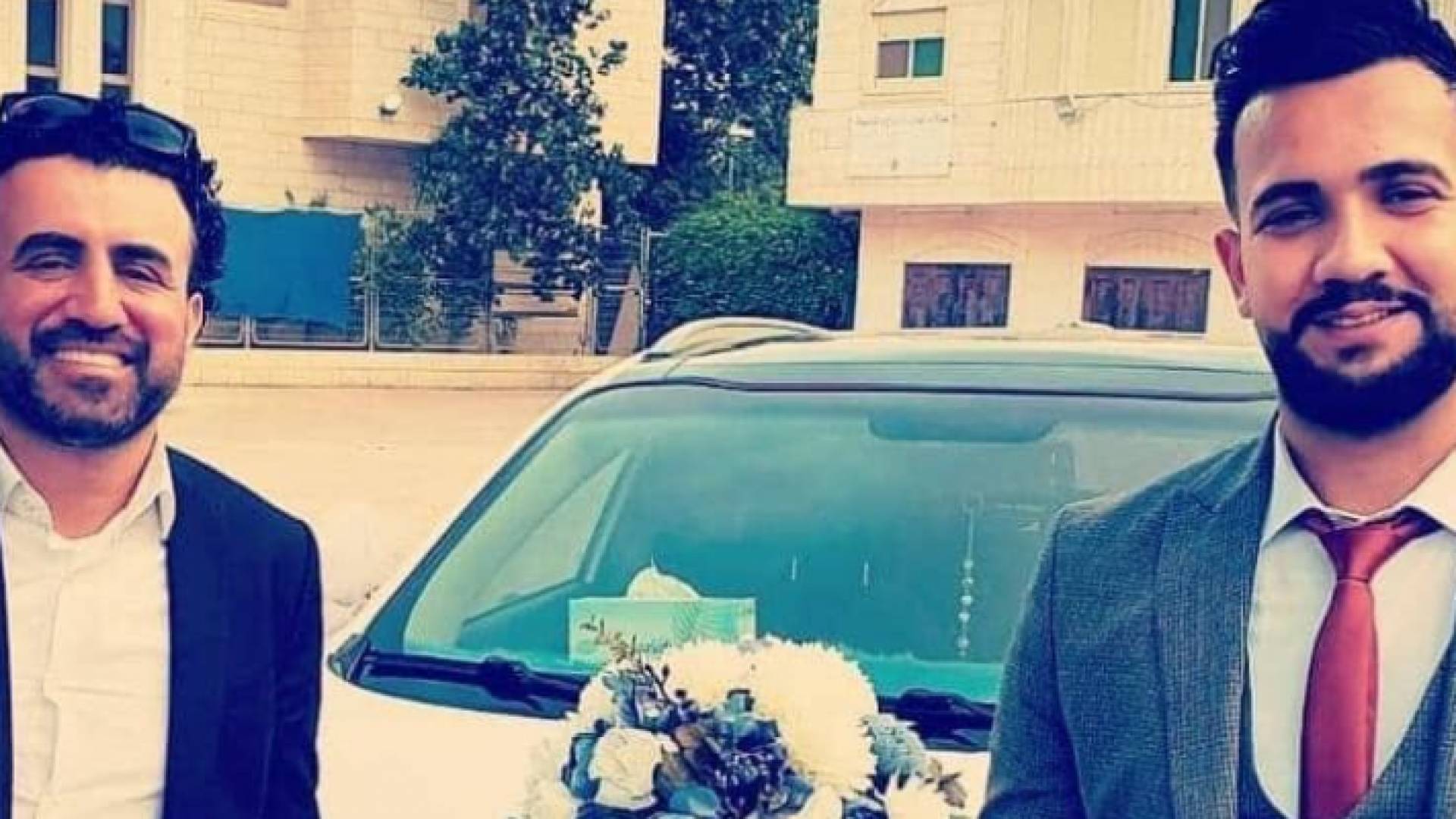 الكوميدي الفلسطيني محمد الطيطي وأخوه الشهيد الذي ارتقى برصاص الاحتلال الإسرائيلي