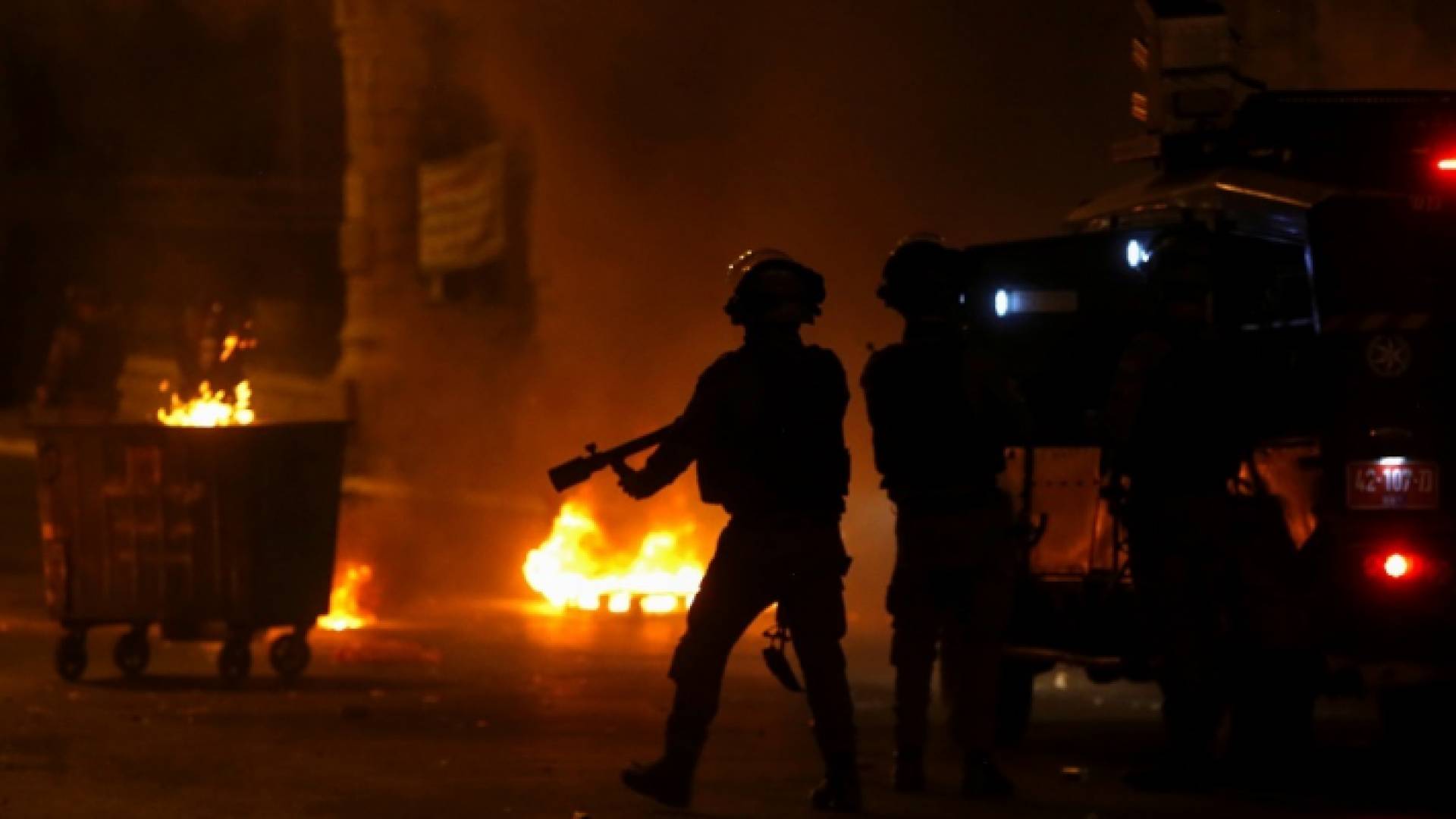 من المواجهات في اللد