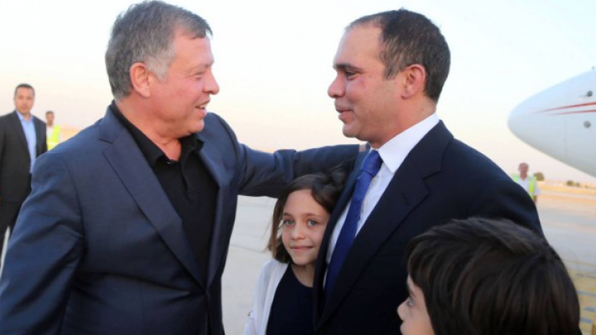 سمو الأمير علي بن الحسين وجلالة الملك عبد الله الثاني - أرشيفية