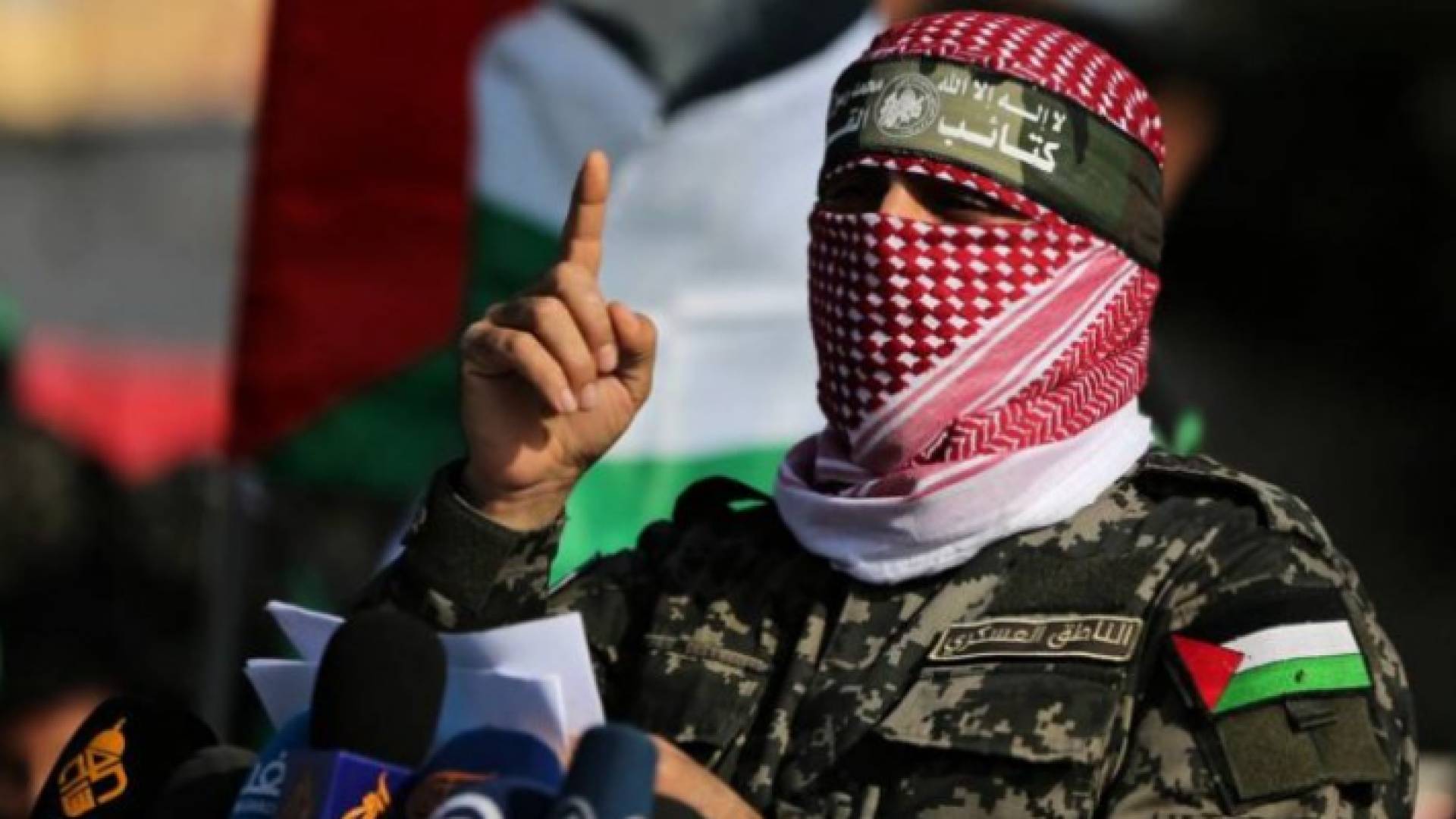 الناطق باسم كتائب القسام الذراع العسكري لحركة حماس أبو عـبيدة