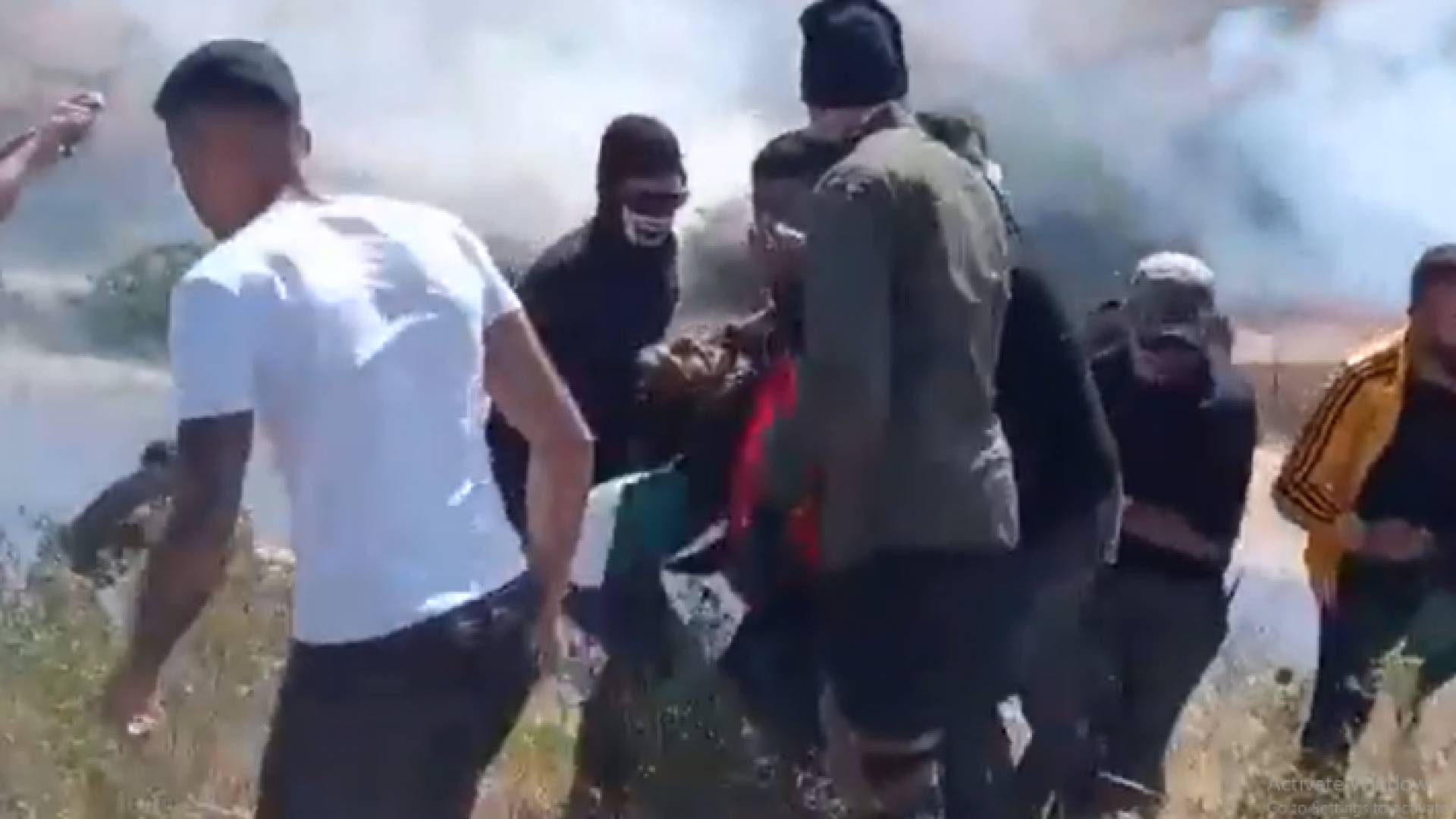 لحظة اجتياز الحدود