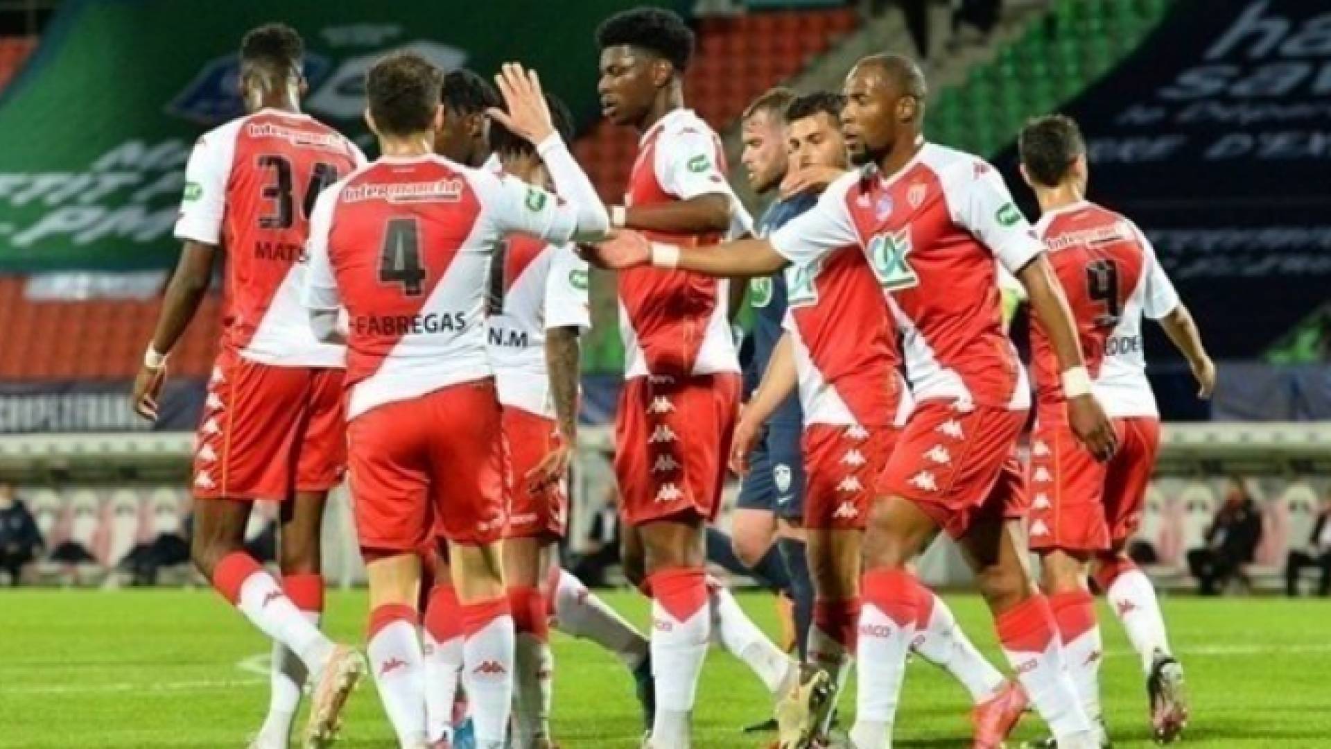 لاعبو نادي موناكو الفرنسي