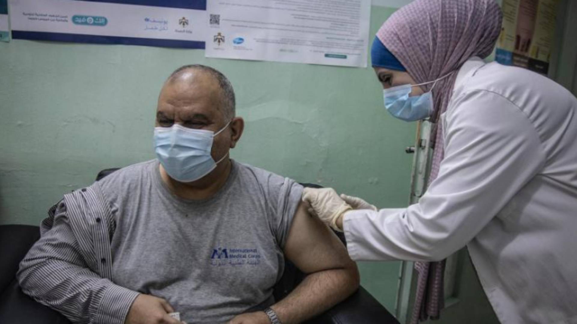 من حملة التطعيم الوطنية ضد فيروس كورونا