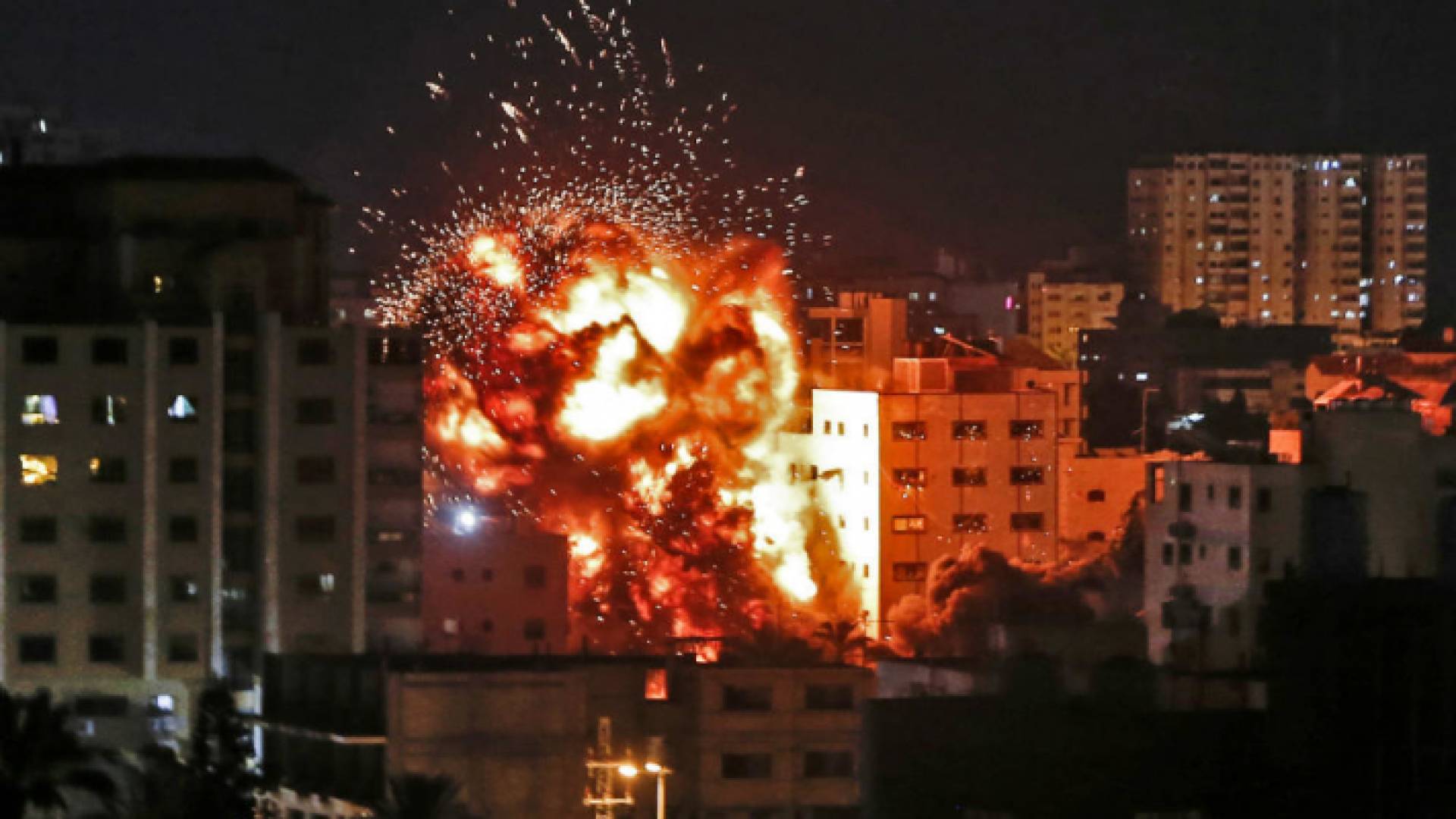 الصورة من القصف