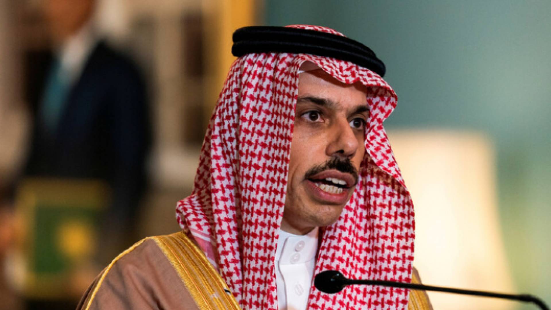 وزير الخارجية السعودي الأمير فيصل بن فرحان