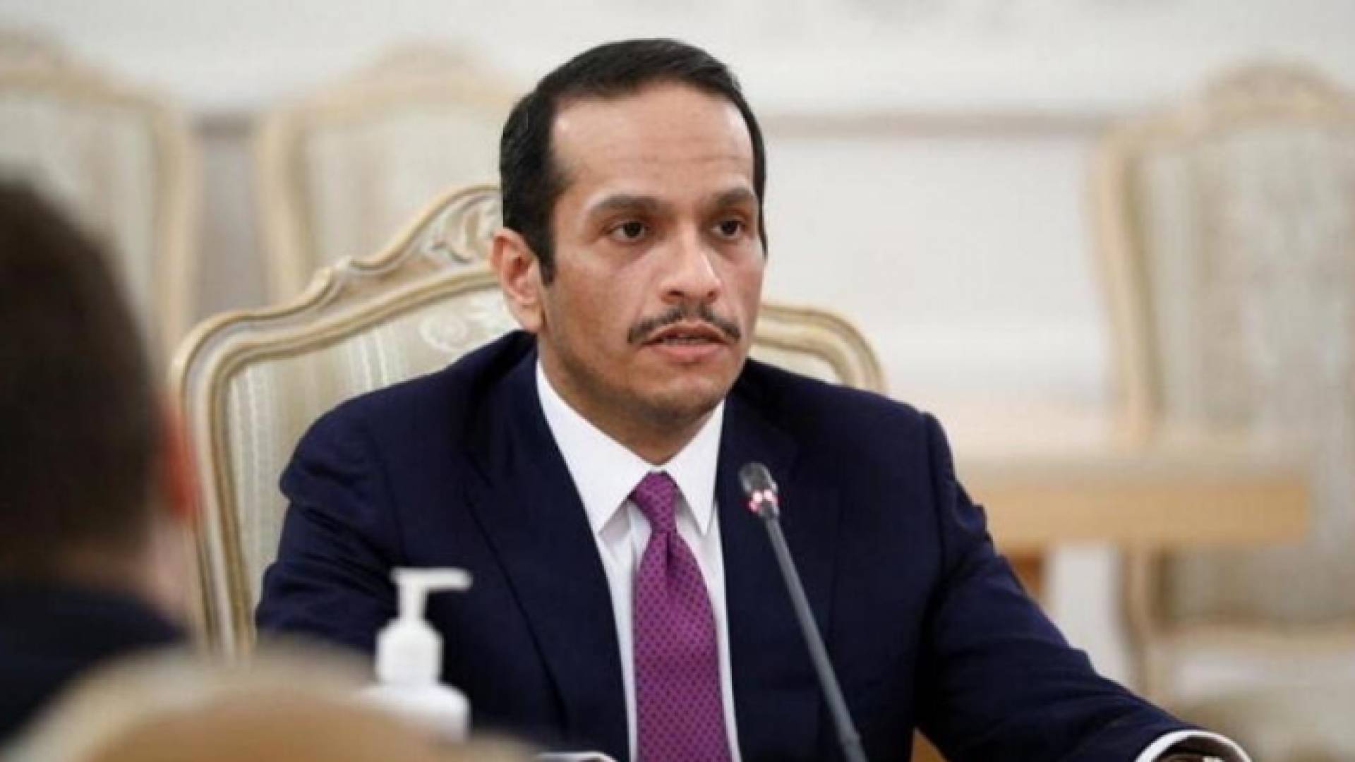 وزير الخارجية القطري محمد بن عبد الرحمن آل ثاني