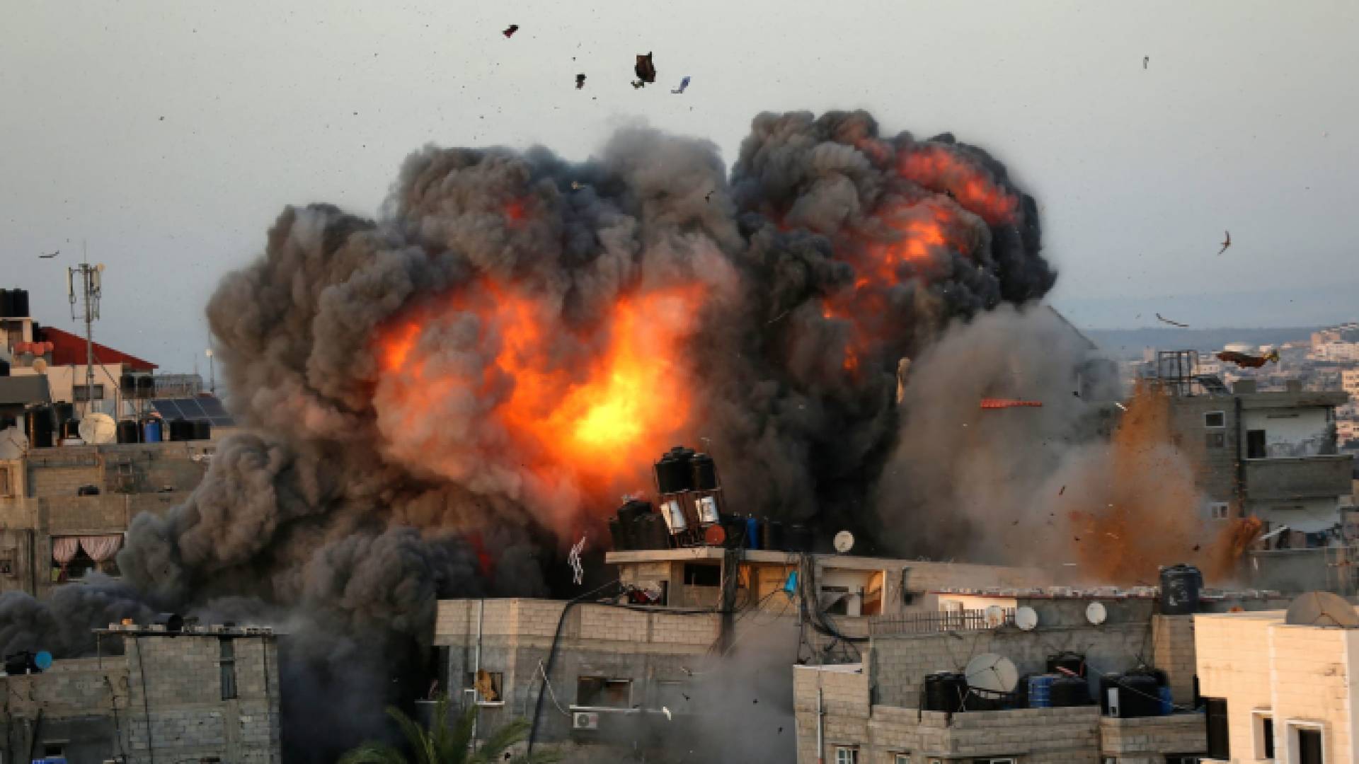 الصورة من القصف