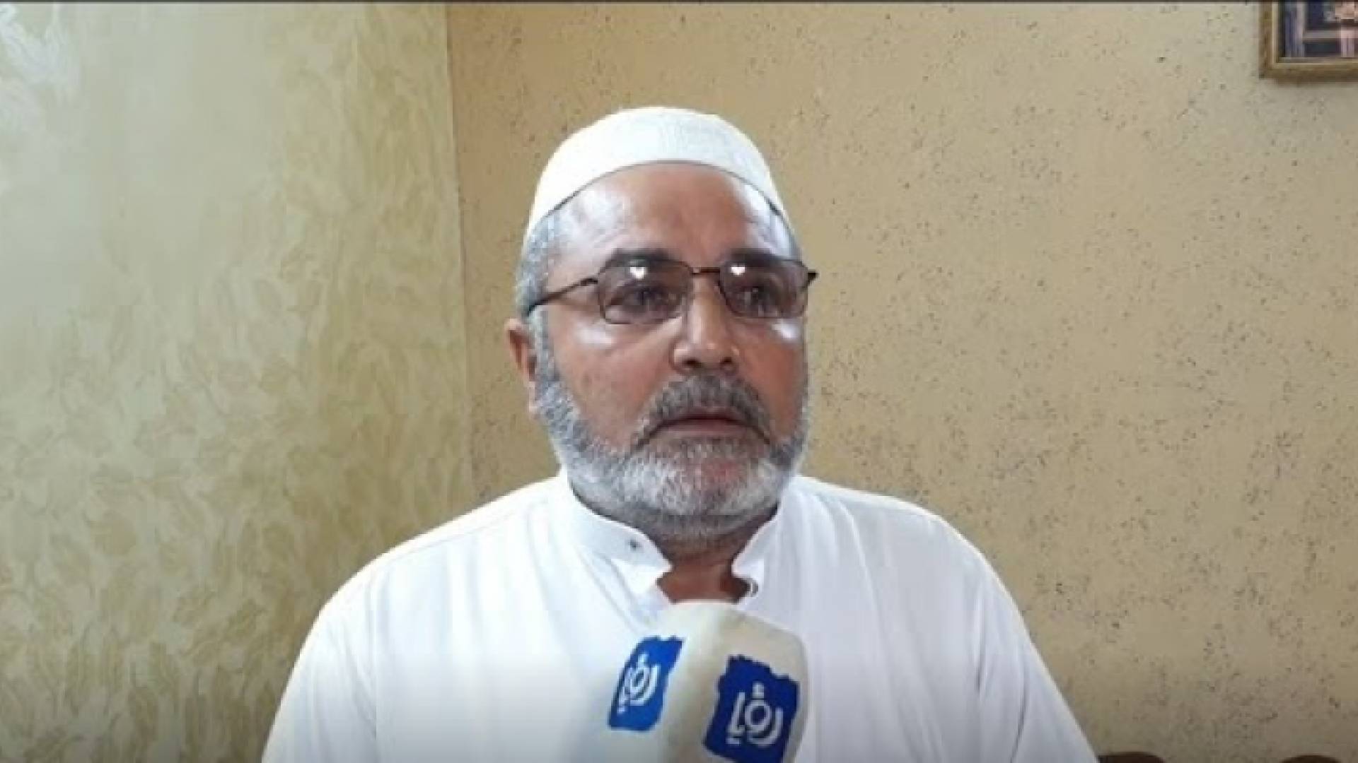 يحيى الدعجة والد أحد الشابين اللذين عبرا إلى الأراضي المحتلة