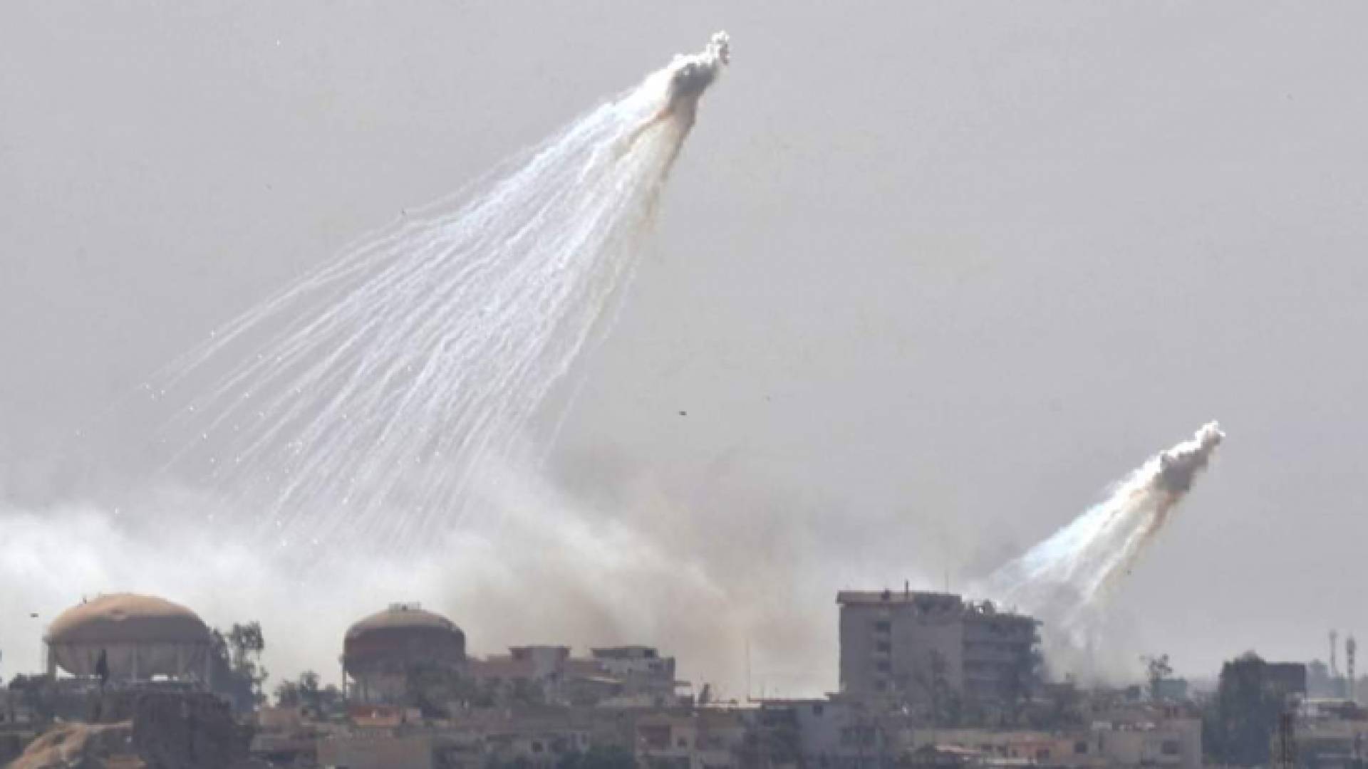 الصورة من القصف