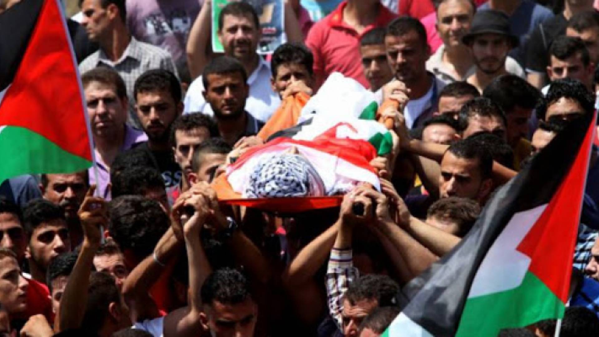 تشيع جثمان شهيد - ارشيفية