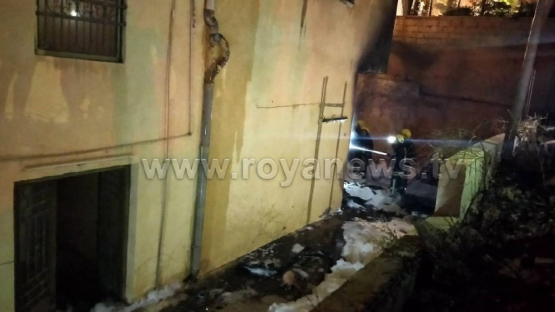 حريق كبير في منطقة أبو علندا