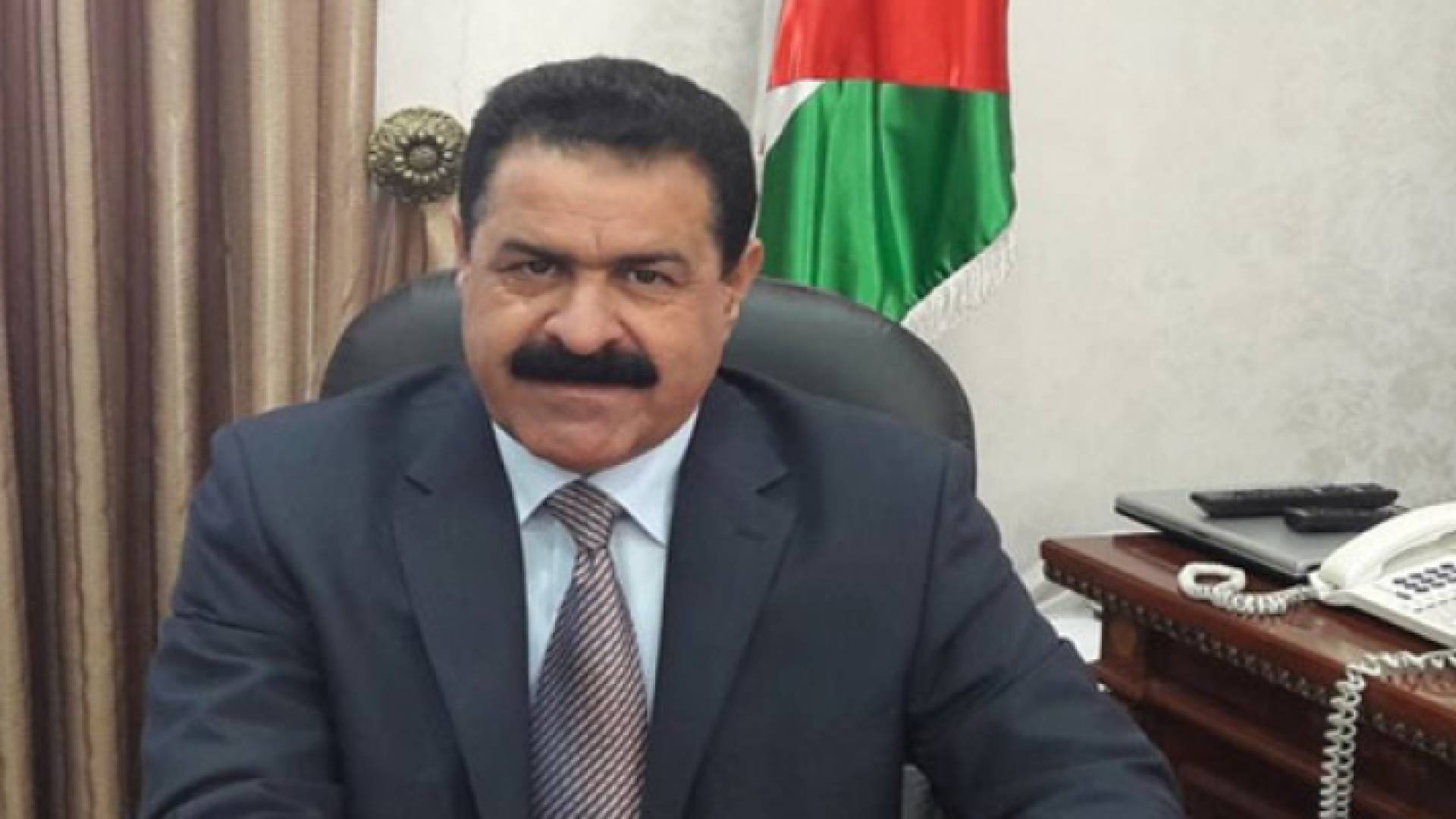 محافظ البلقاء نايف هدايات الحجايا - أرشيفية