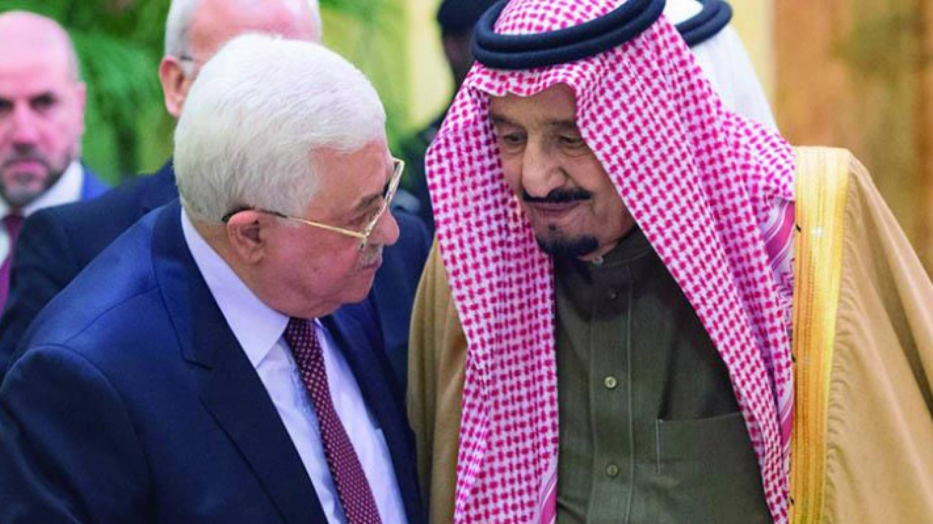 الملك سلمان وعباس - ارشيفية