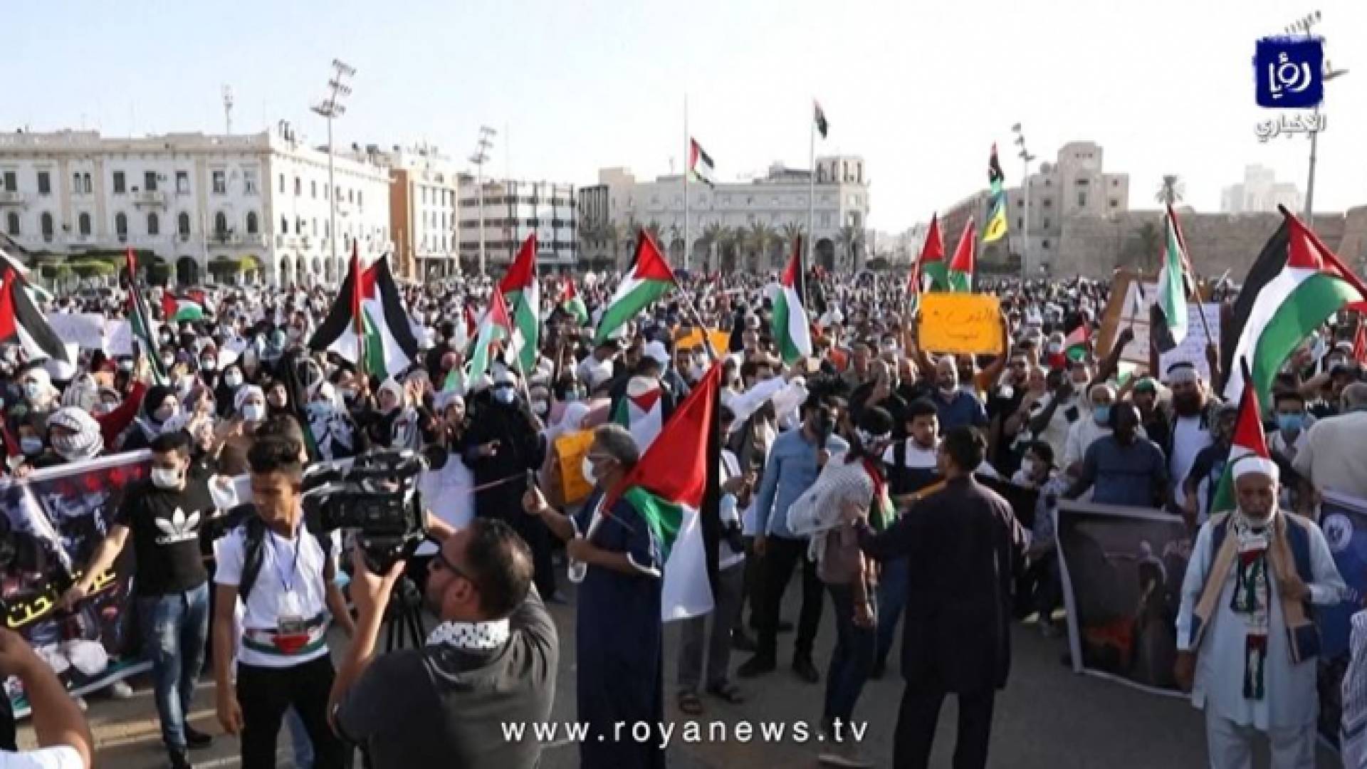 جانب من المسيرة