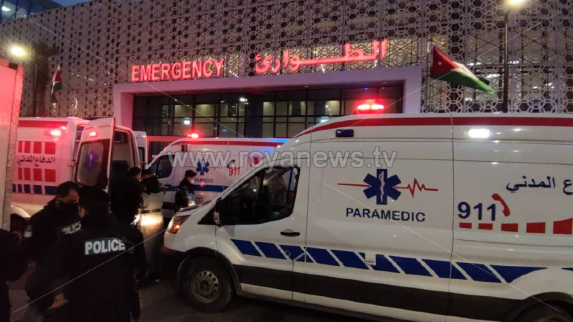 من أمام قسم الطوارئ الجديد في مستشفى البشير