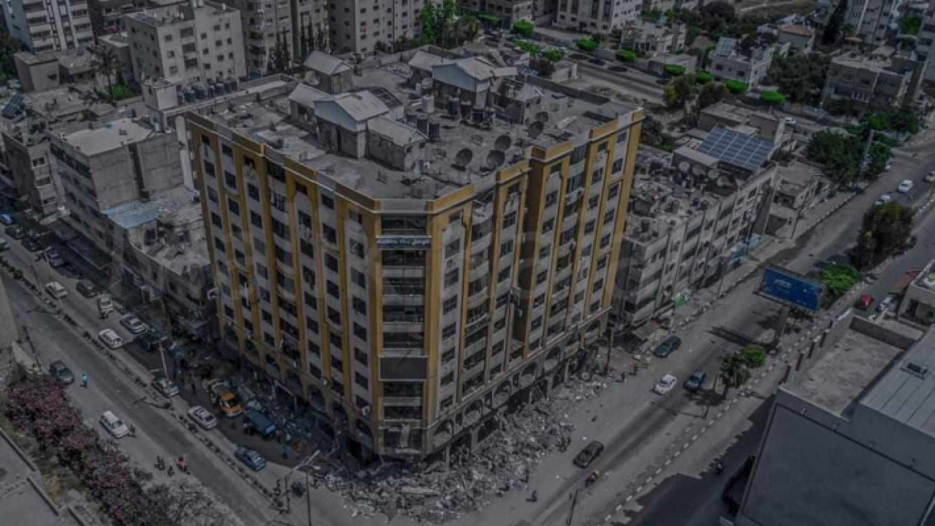 من أثار الدمار في قطاع غزة