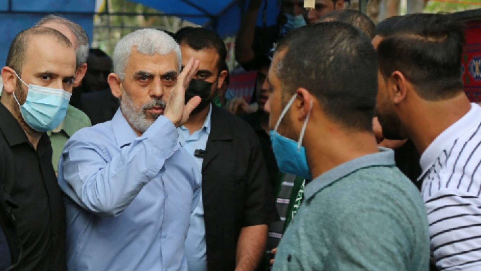 رئيس حركة حماس في غزة يحيى السنوار