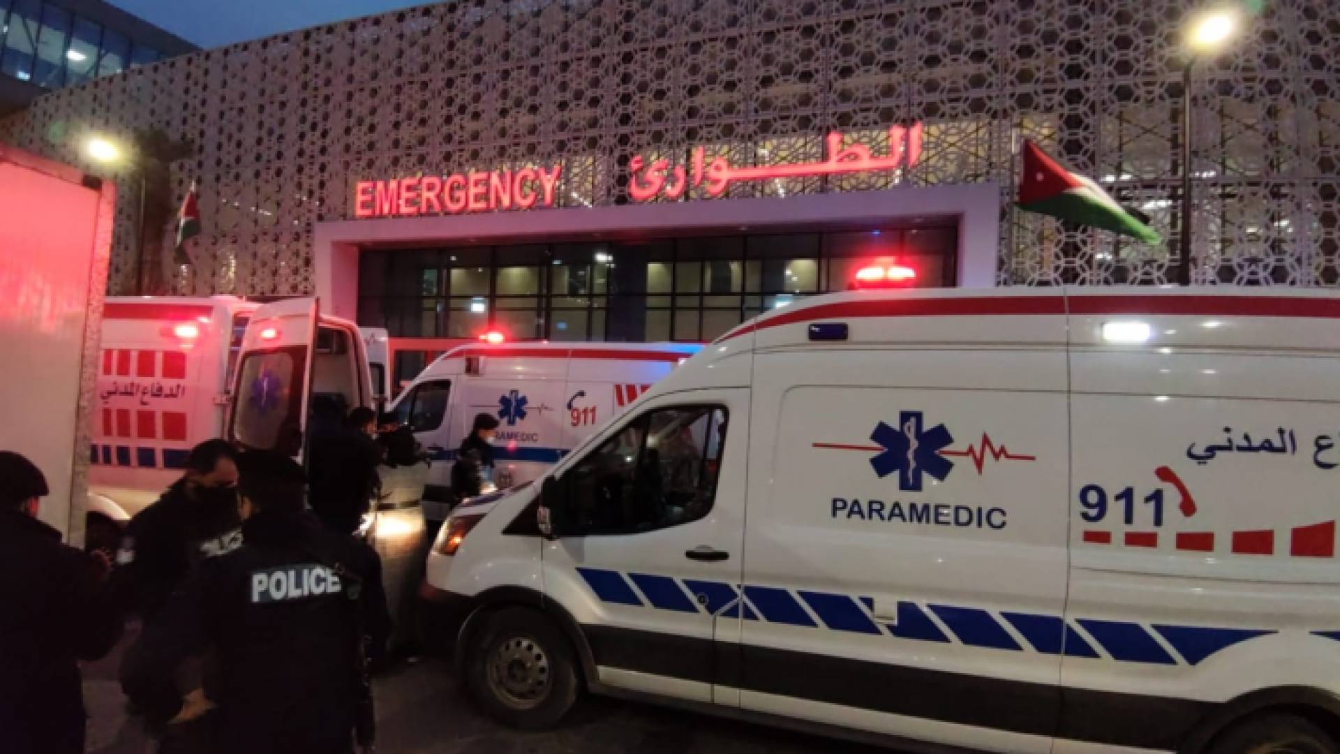 من أمام قسم الطوارئ في مستشفى البشير