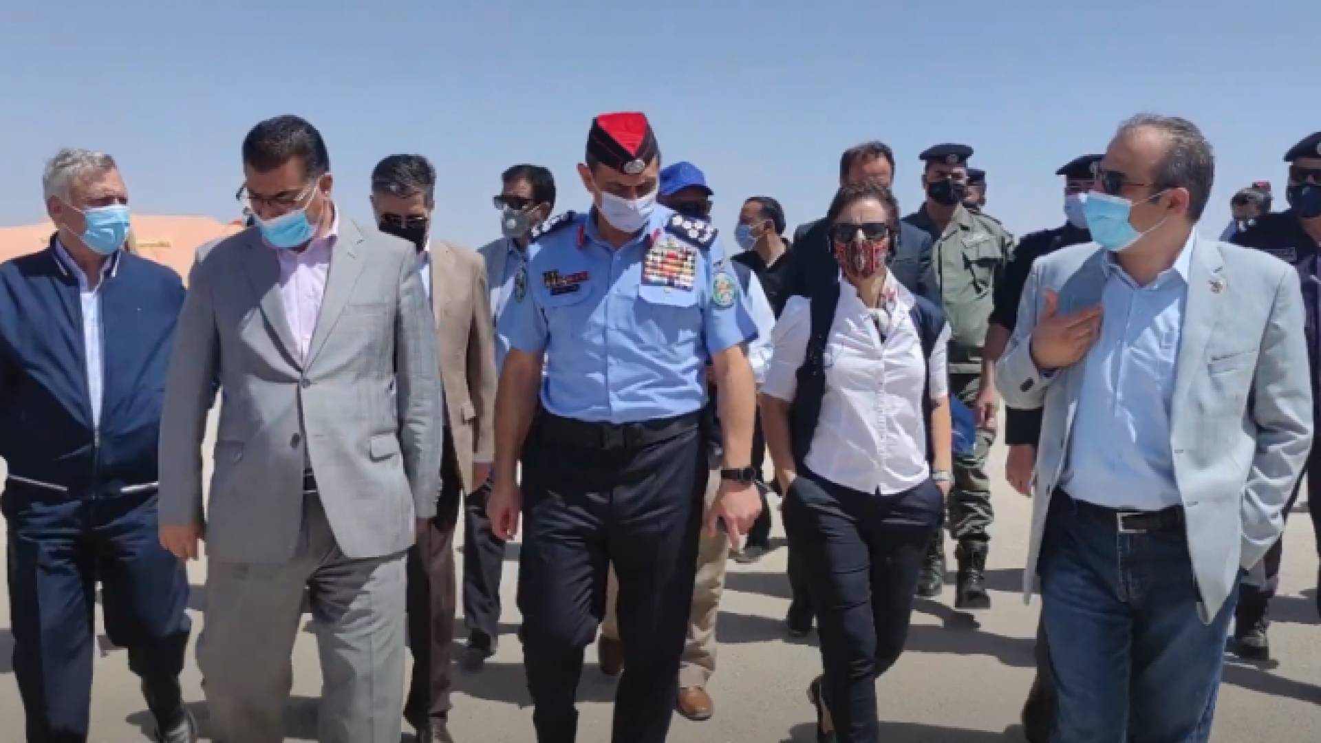 جانب الفعالية بمخيم الزعتري