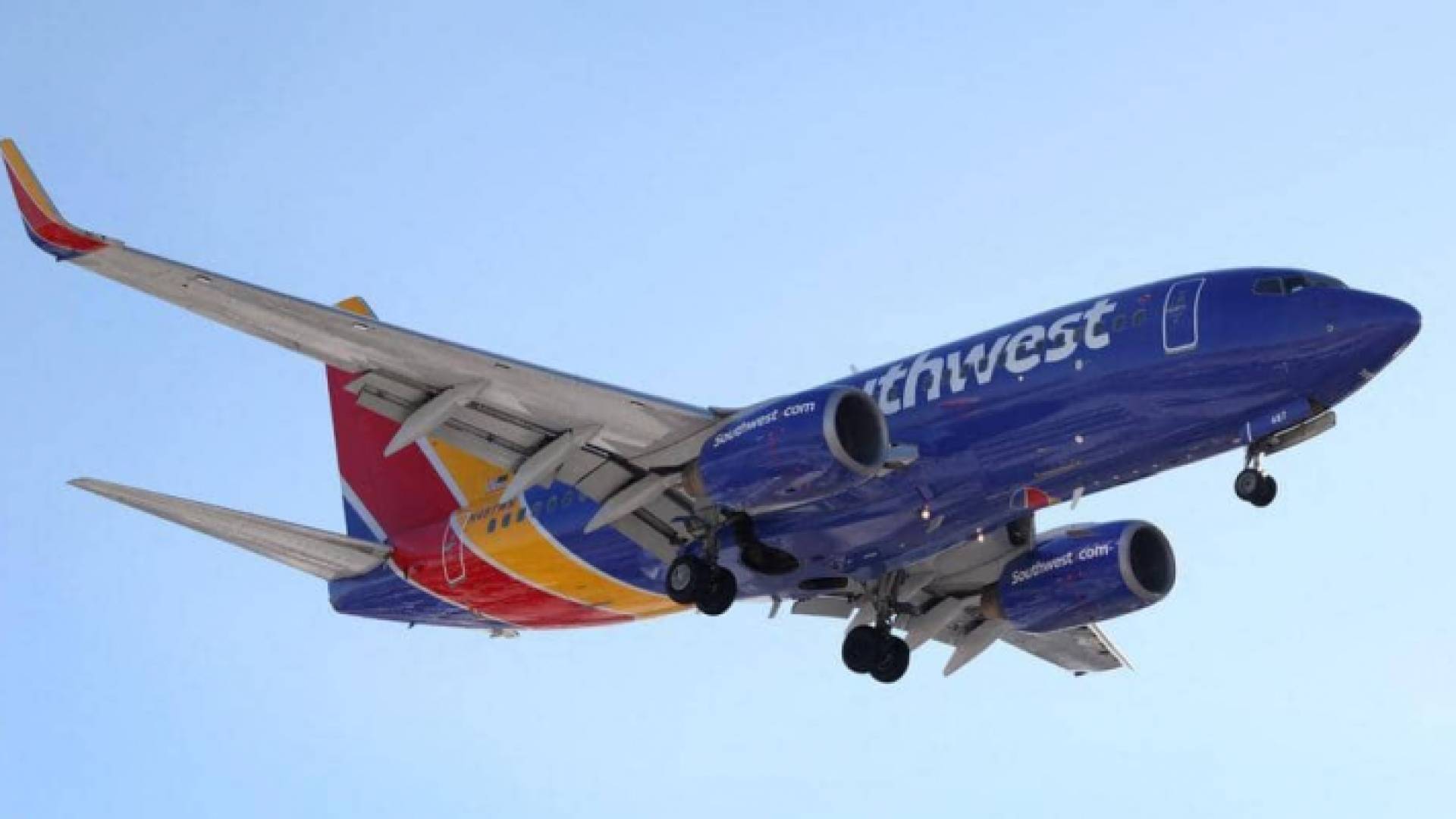 طائرة من أسطول خطوط طيران ساوث ويست