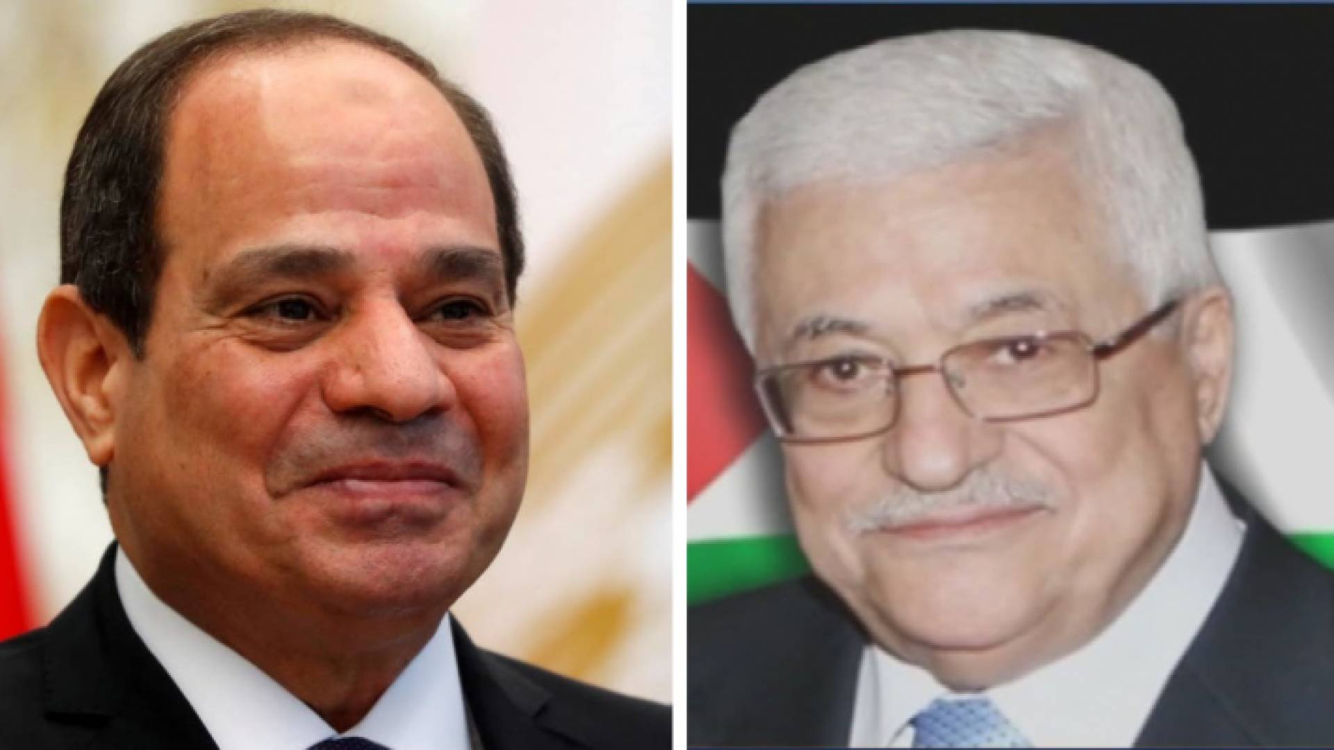 عباس والسيسي