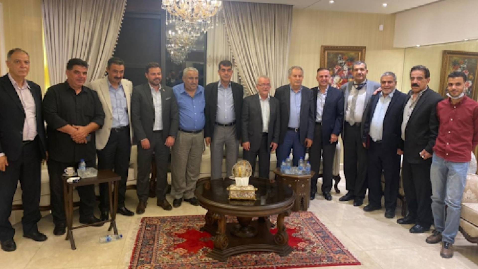 جانب من اجتماع أندية المحترفين في نادي الرمثا