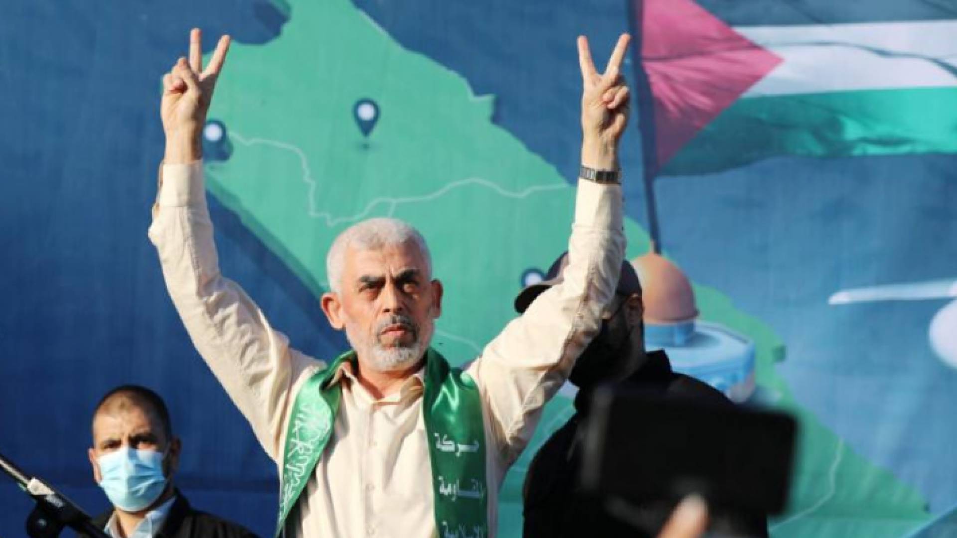 رئيس حركة حماس في قطاع غزة يحيى السنوار