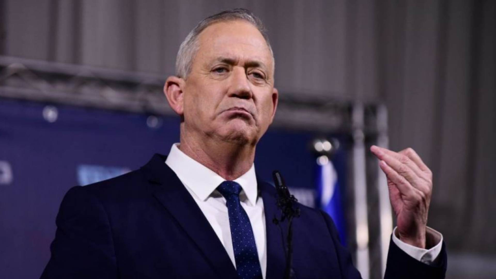 وزير الدفاع في الاحتلال الإسرائيلي بيني غانتس - ارشيفية