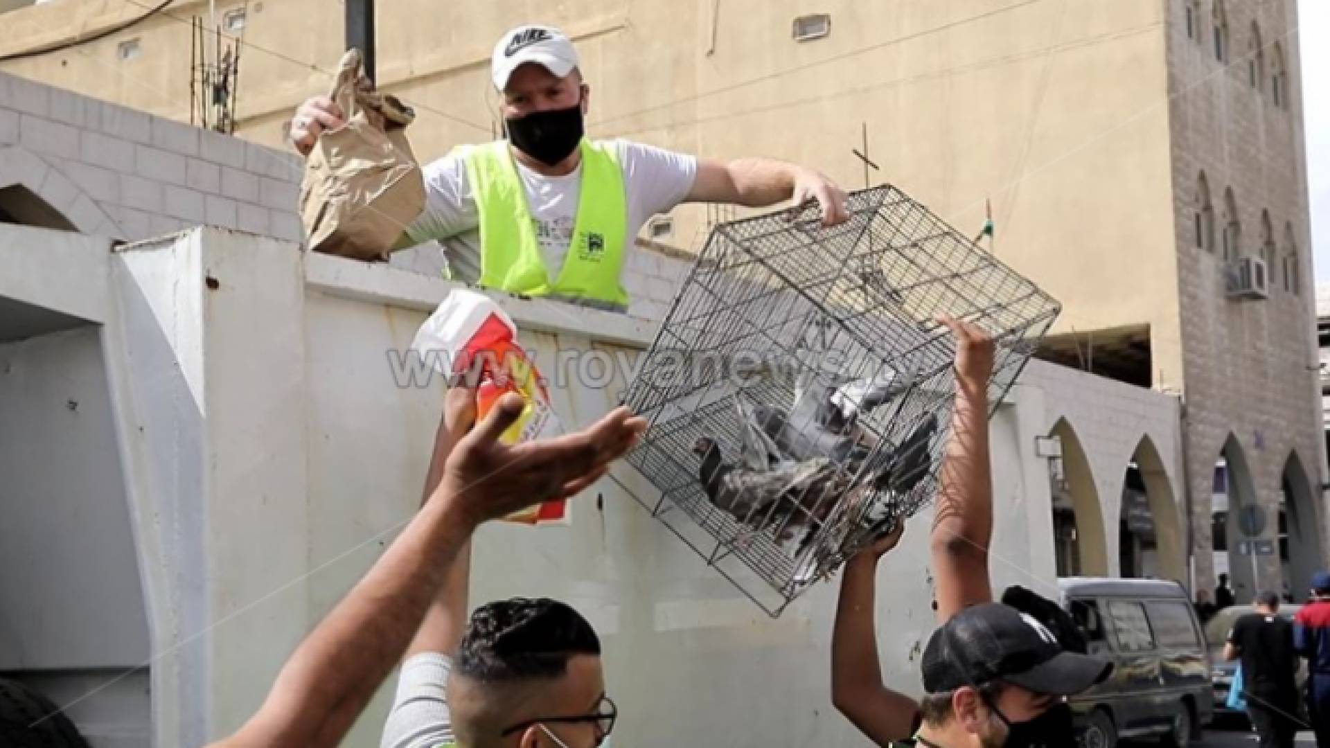 حملة سابقة على البسطات العشوائية في العاصمة عمان - ارشيفية